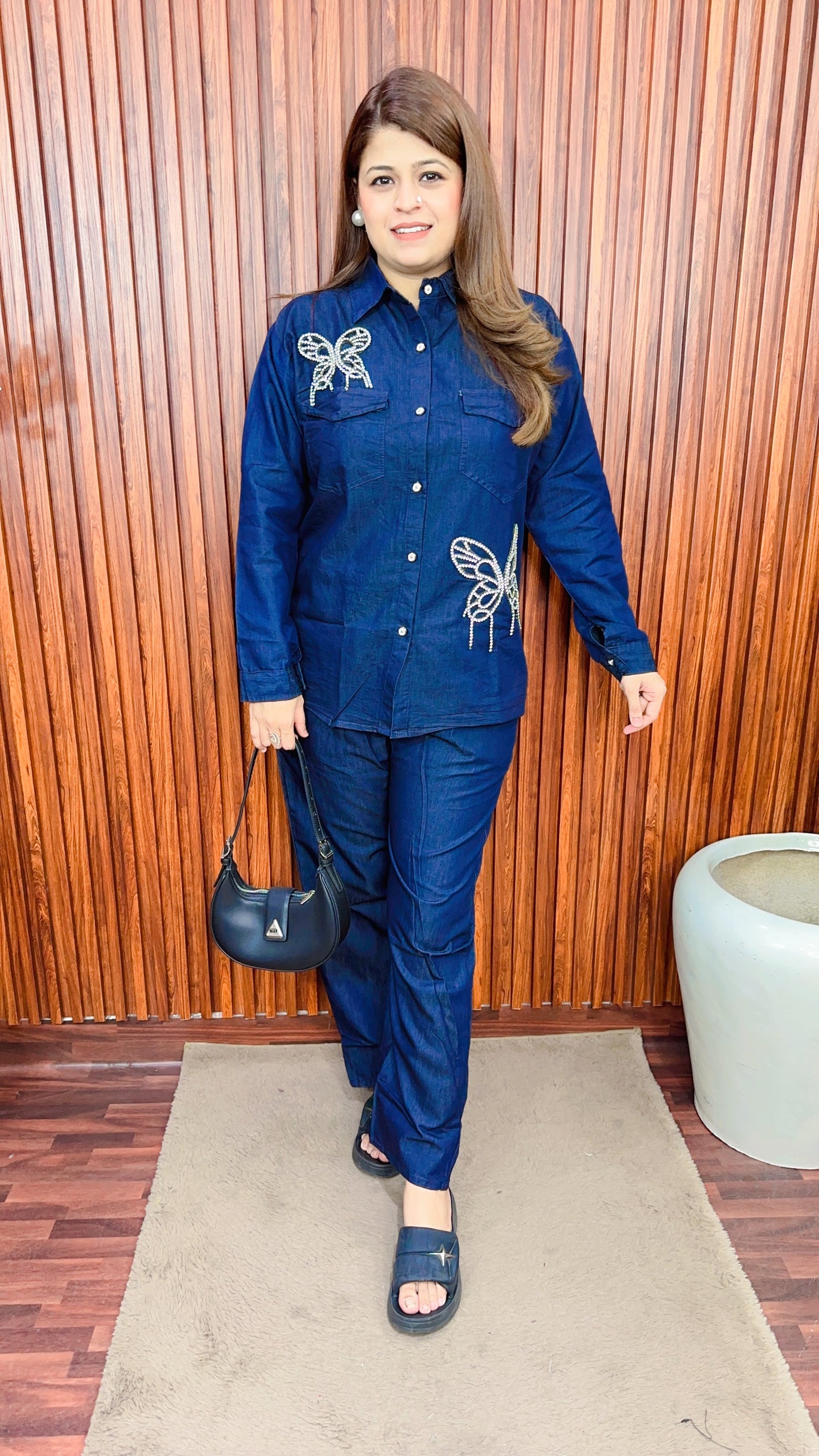 Butterfly π¦ Servoski Denim coord set