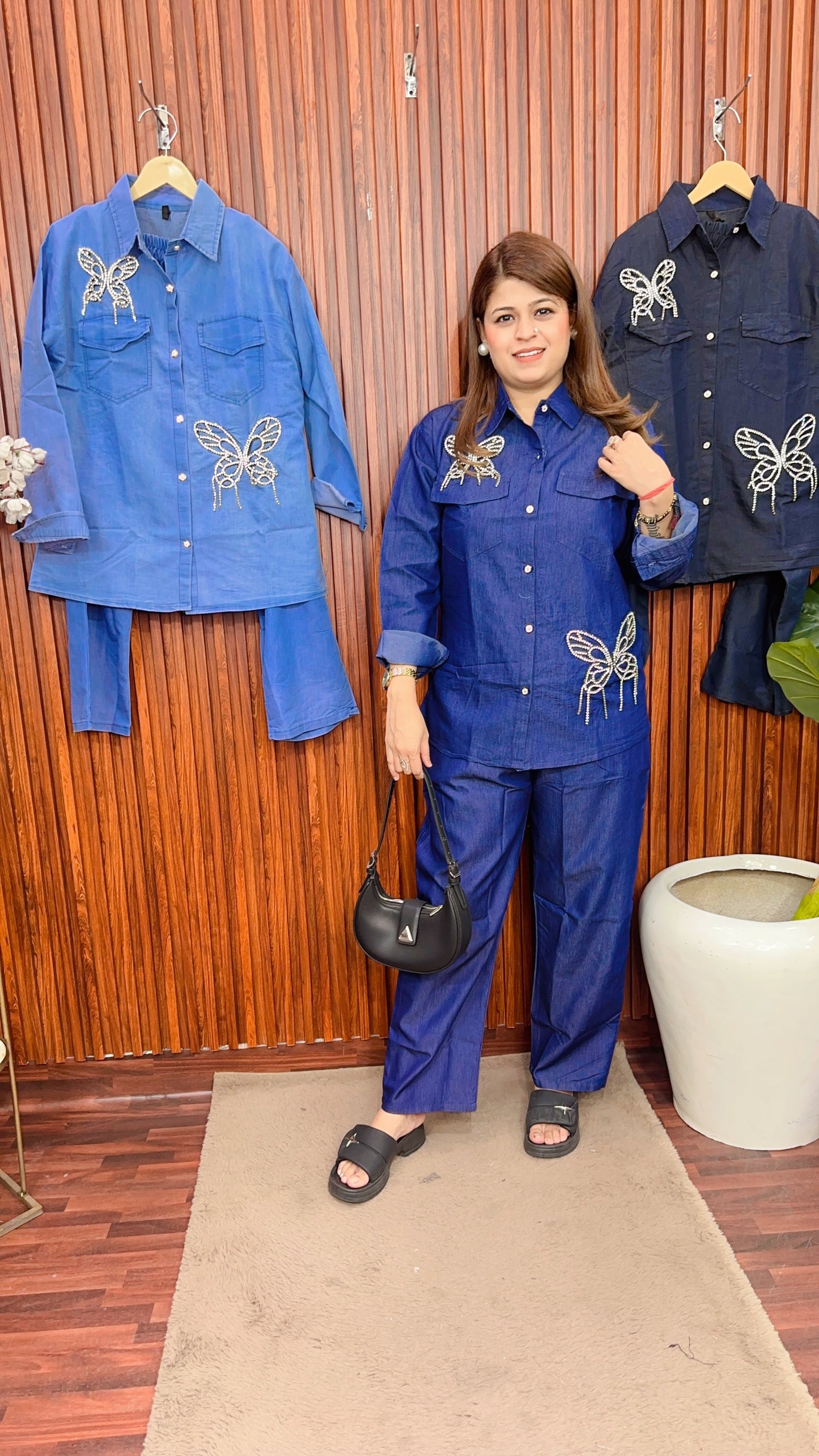 Butterfly π¦ Servoski Denim coord set