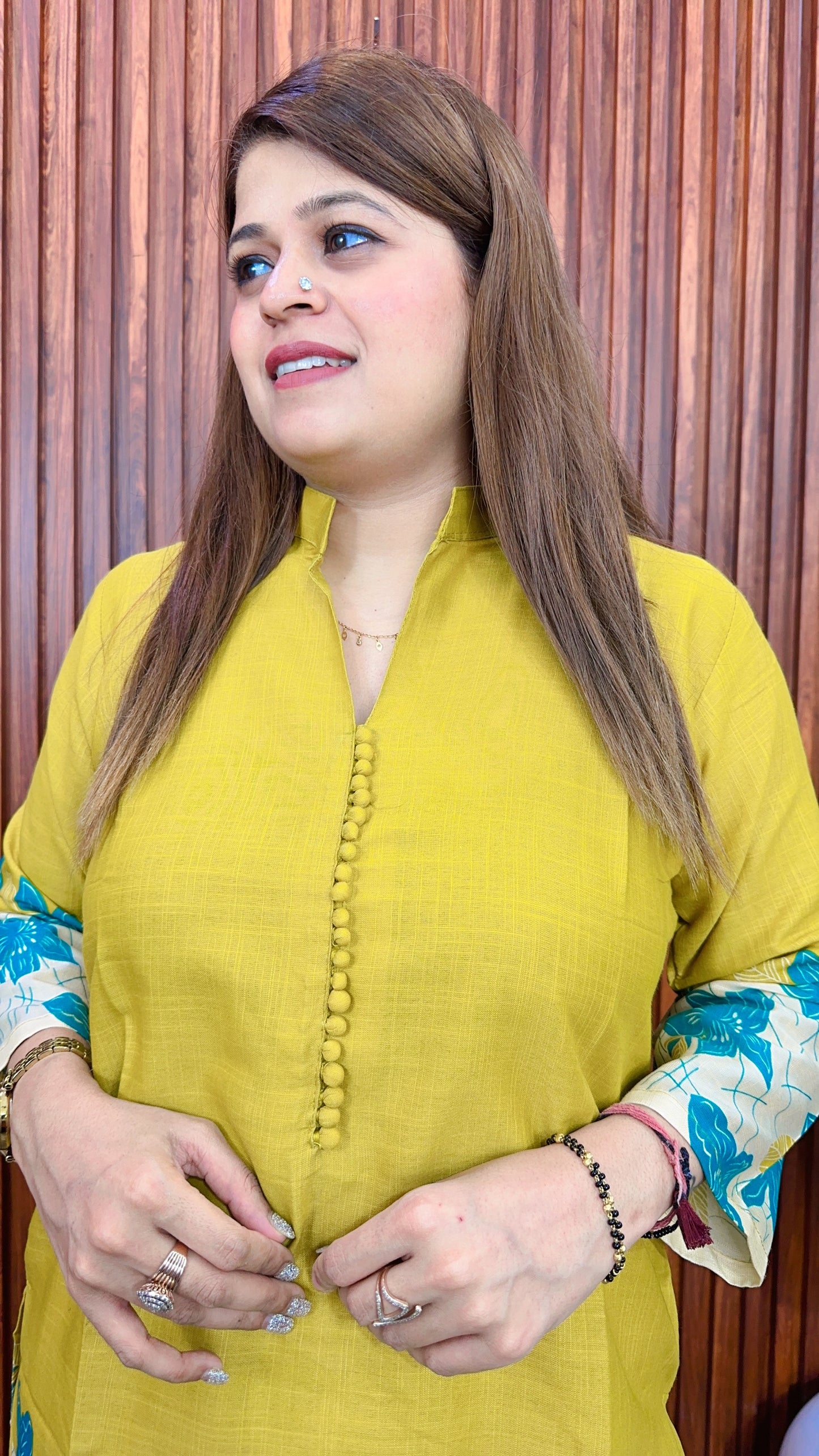 floral Bell bottom style coord set