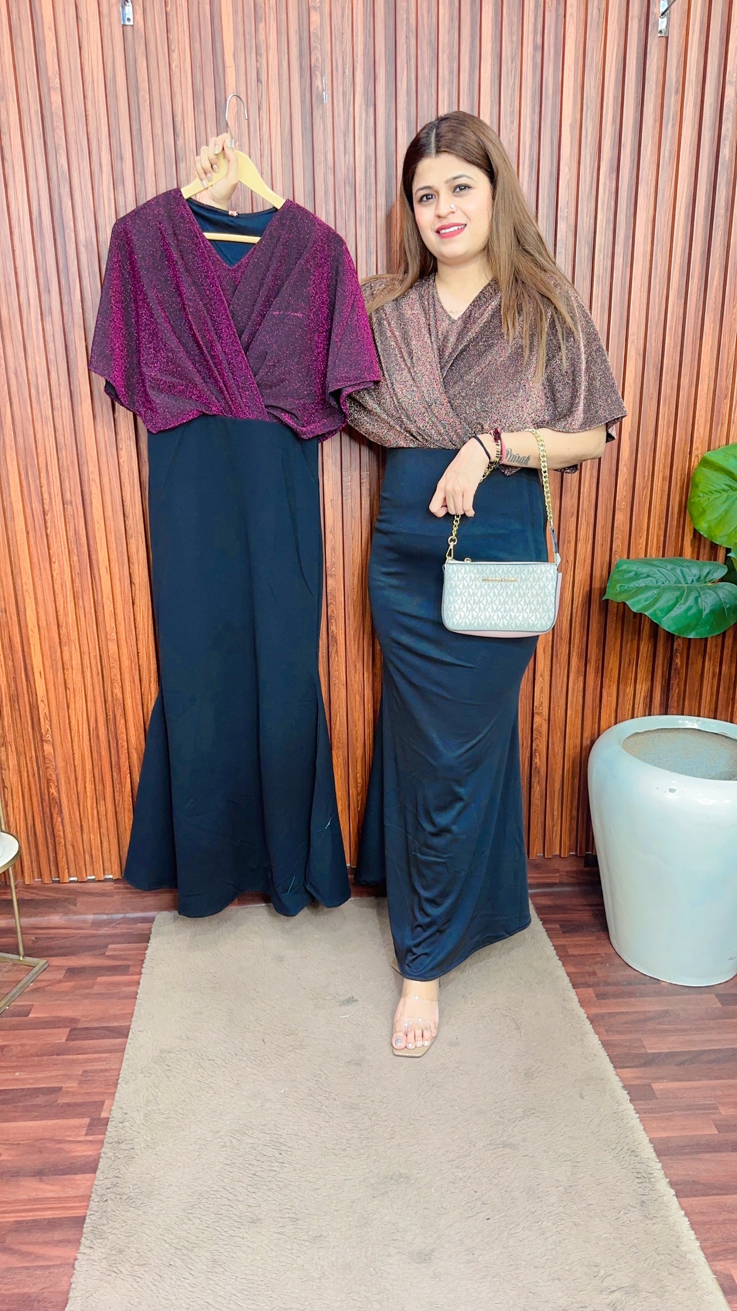 Sparkle fish cut dress