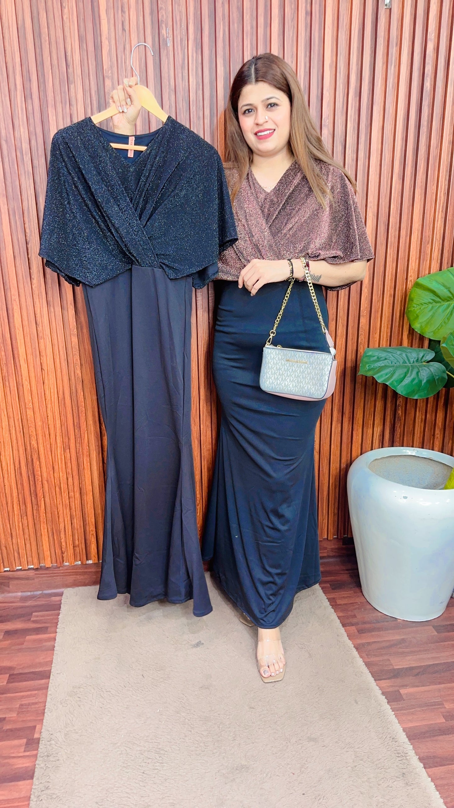 Sparkle fish cut dress