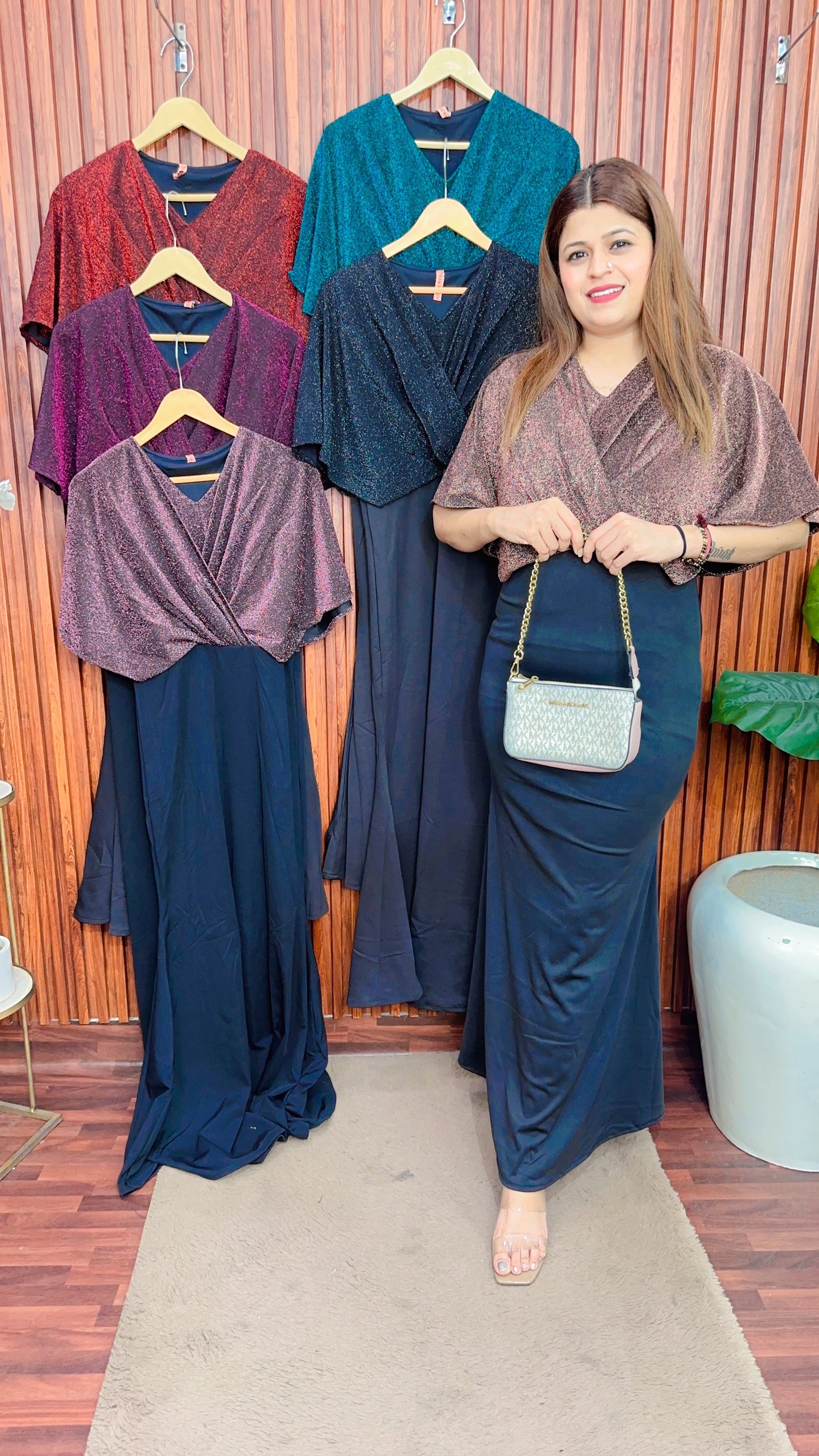 Sparkle fish cut dress