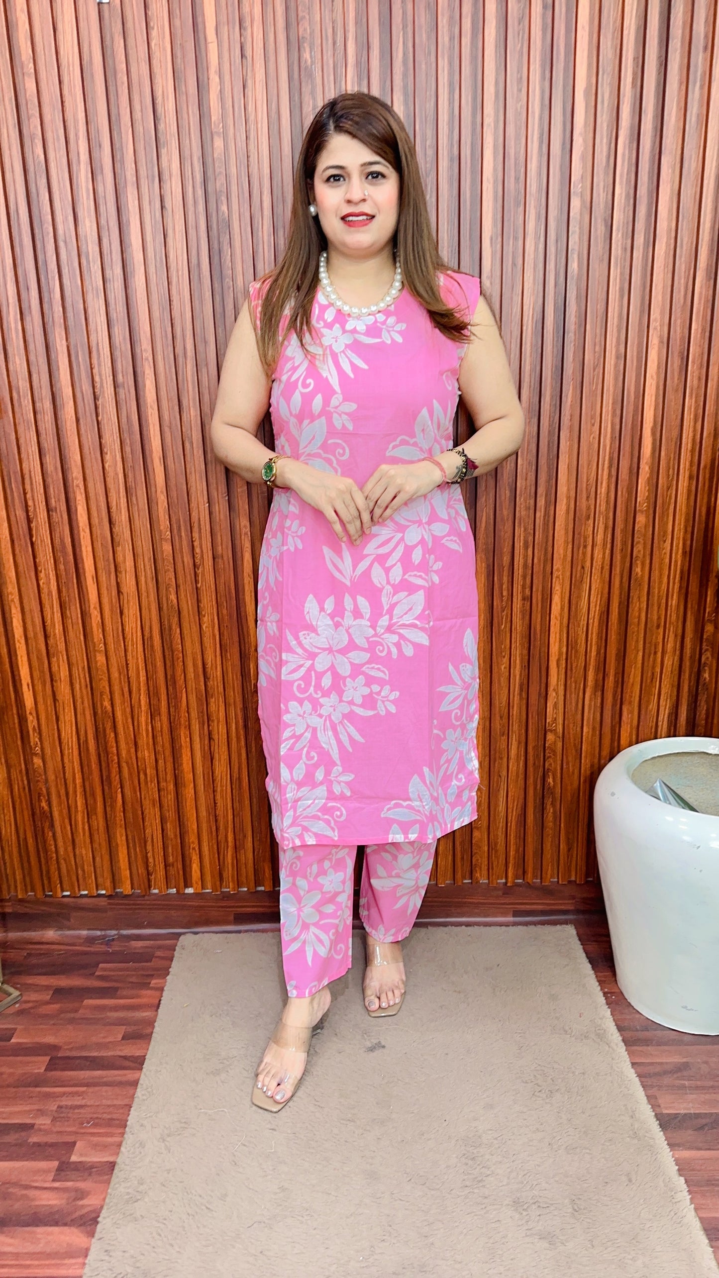 Cut sleeves Digital print Kurta set