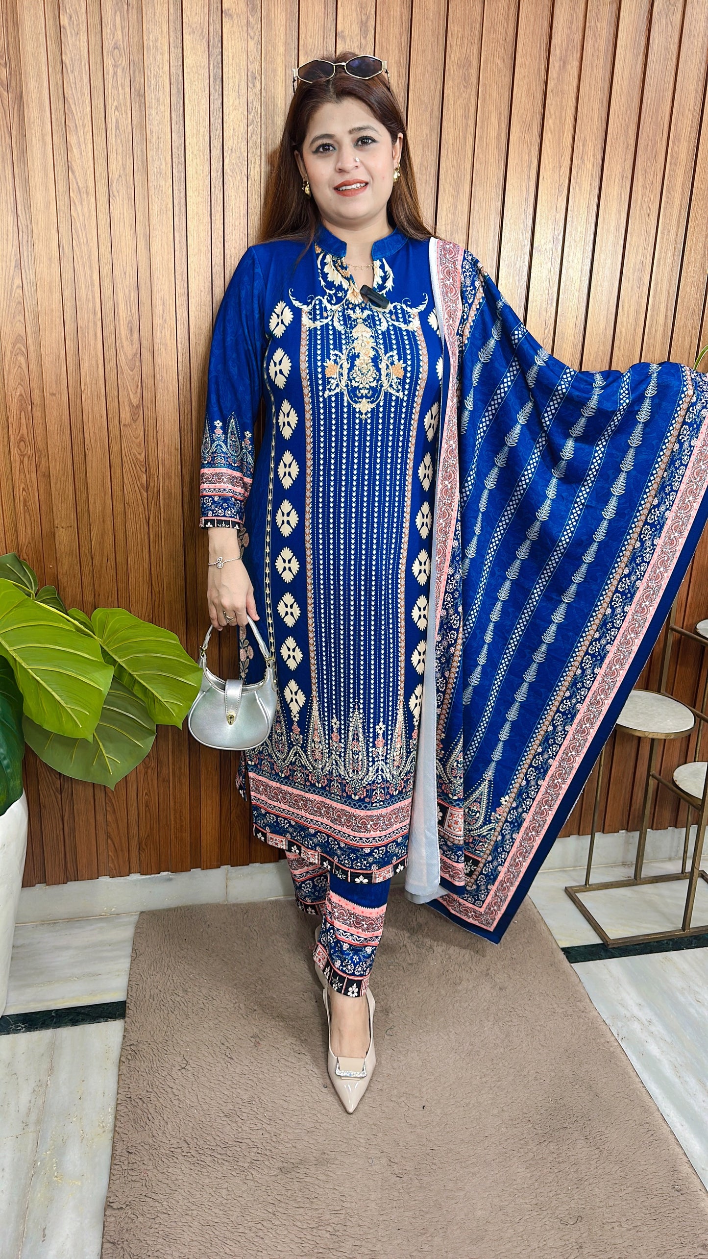 Myra Lycra Digital Suit Set