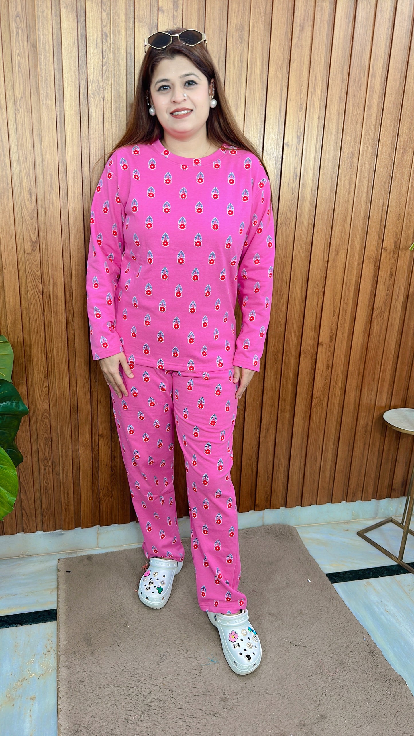 Warm Fleece Night Suit