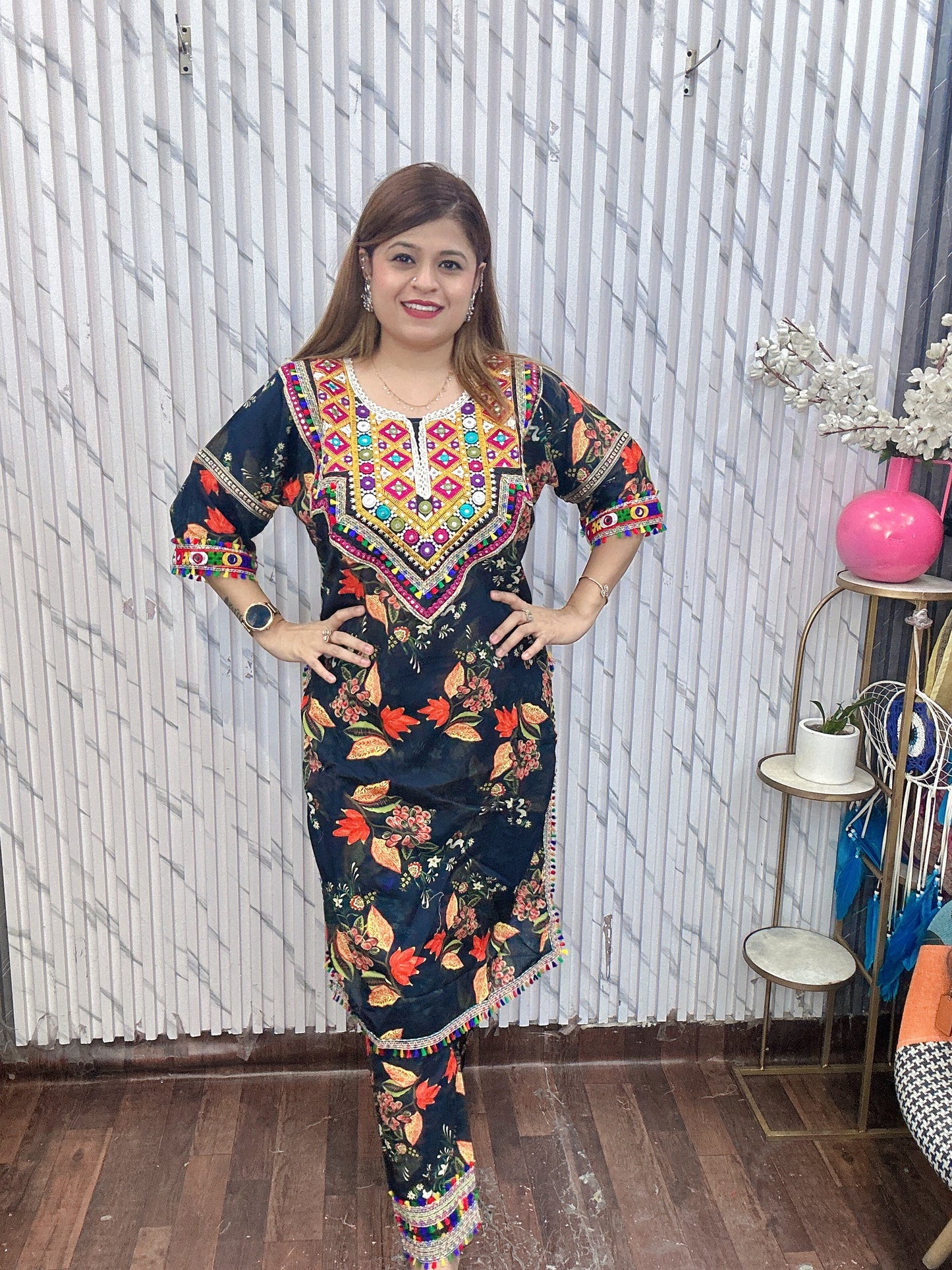 Multi premium phiran coord set