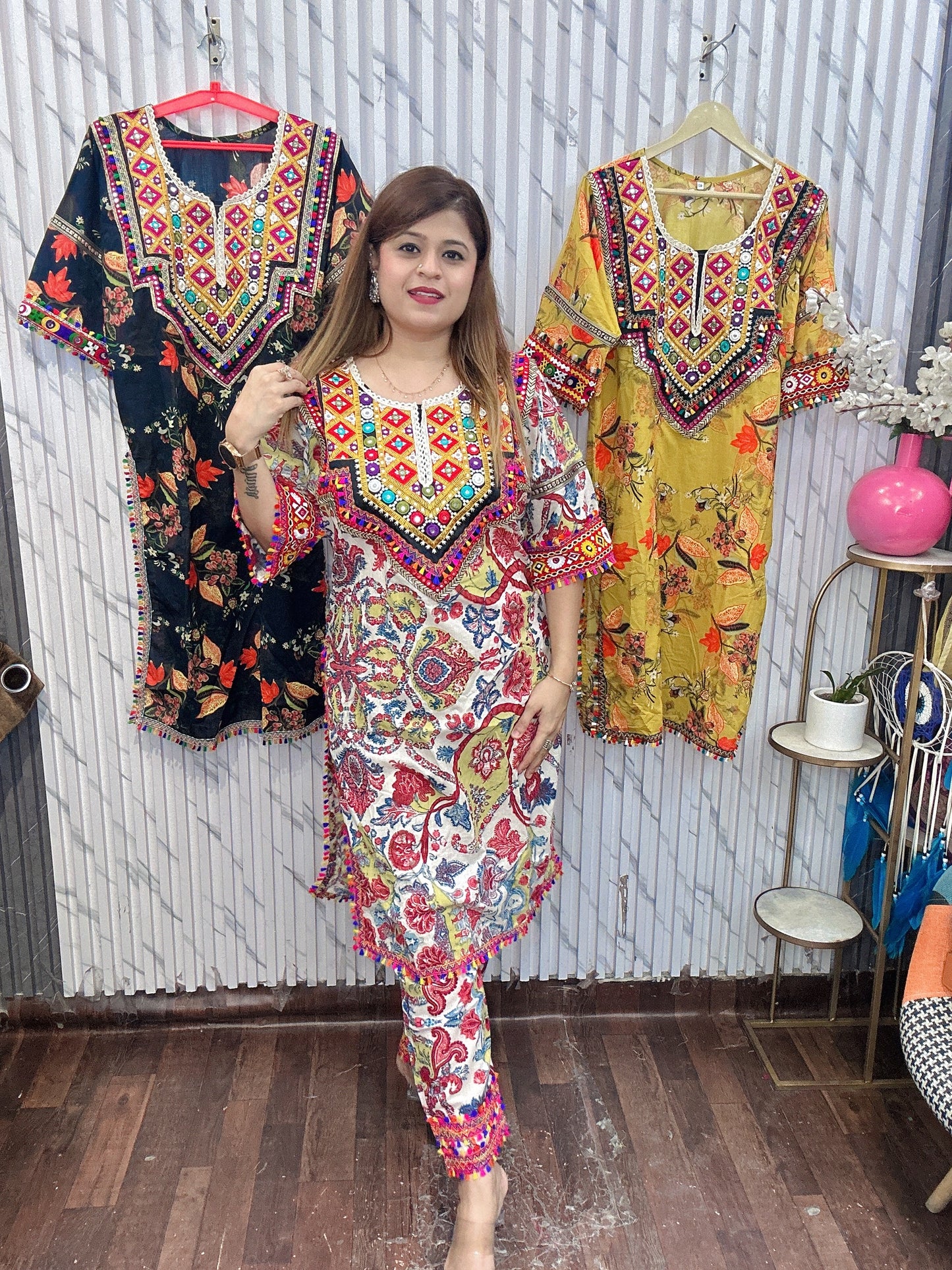 Multi premium phiran coord set