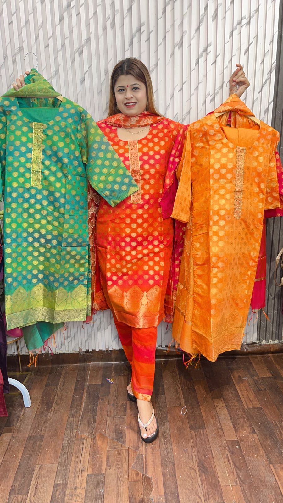 Banarasi Printed Suits