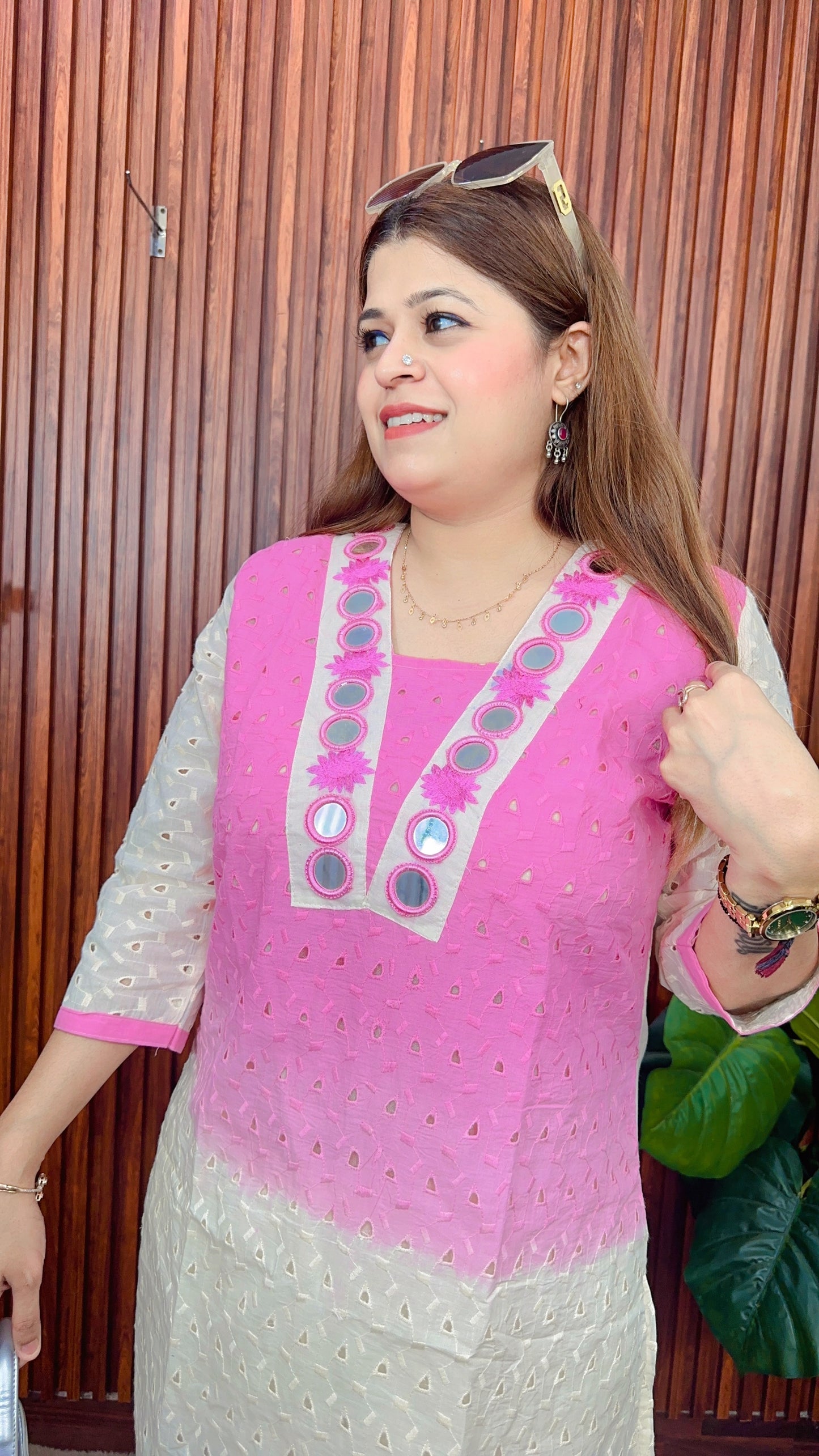 Ombre Schifli Mirror Coord Set