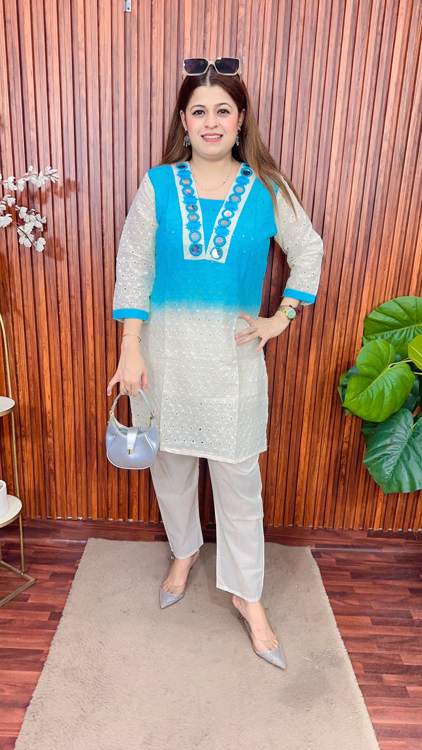 Ombre Schifli Mirror Coord Set