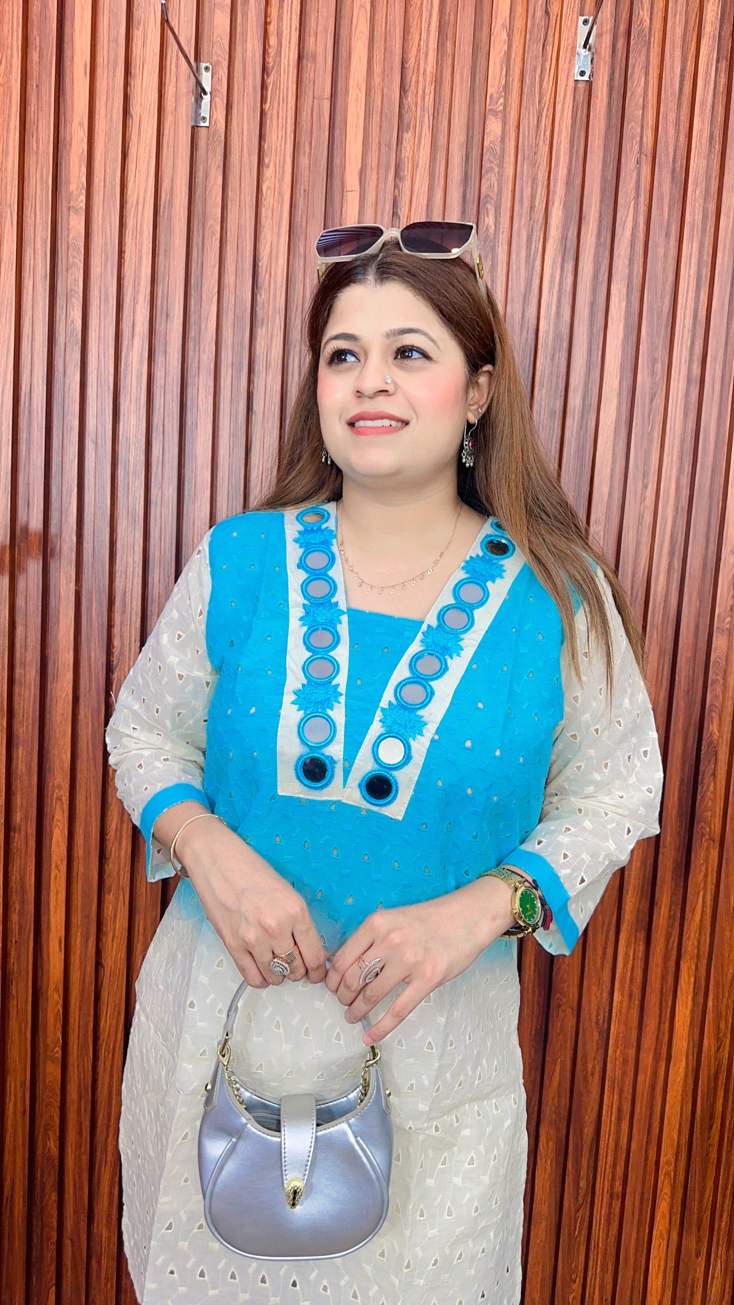 Ombre Schifli Mirror Coord Set