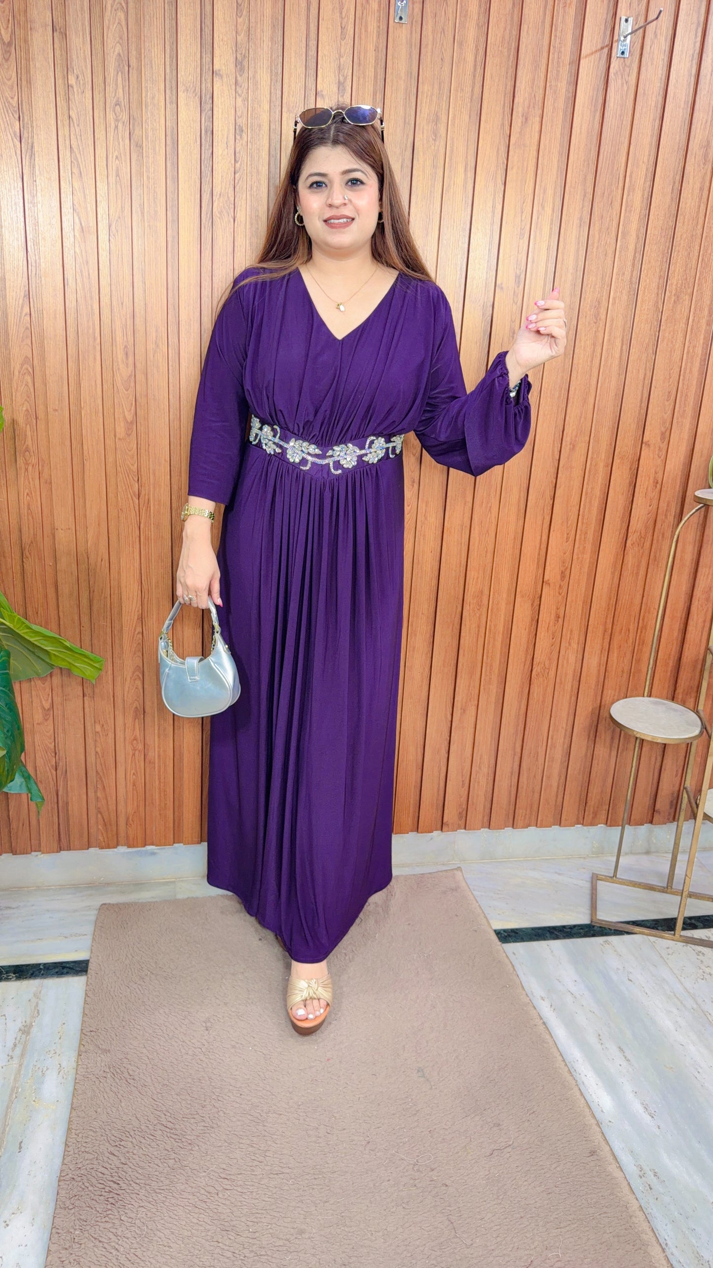 Premium Stone Party Wear Dress