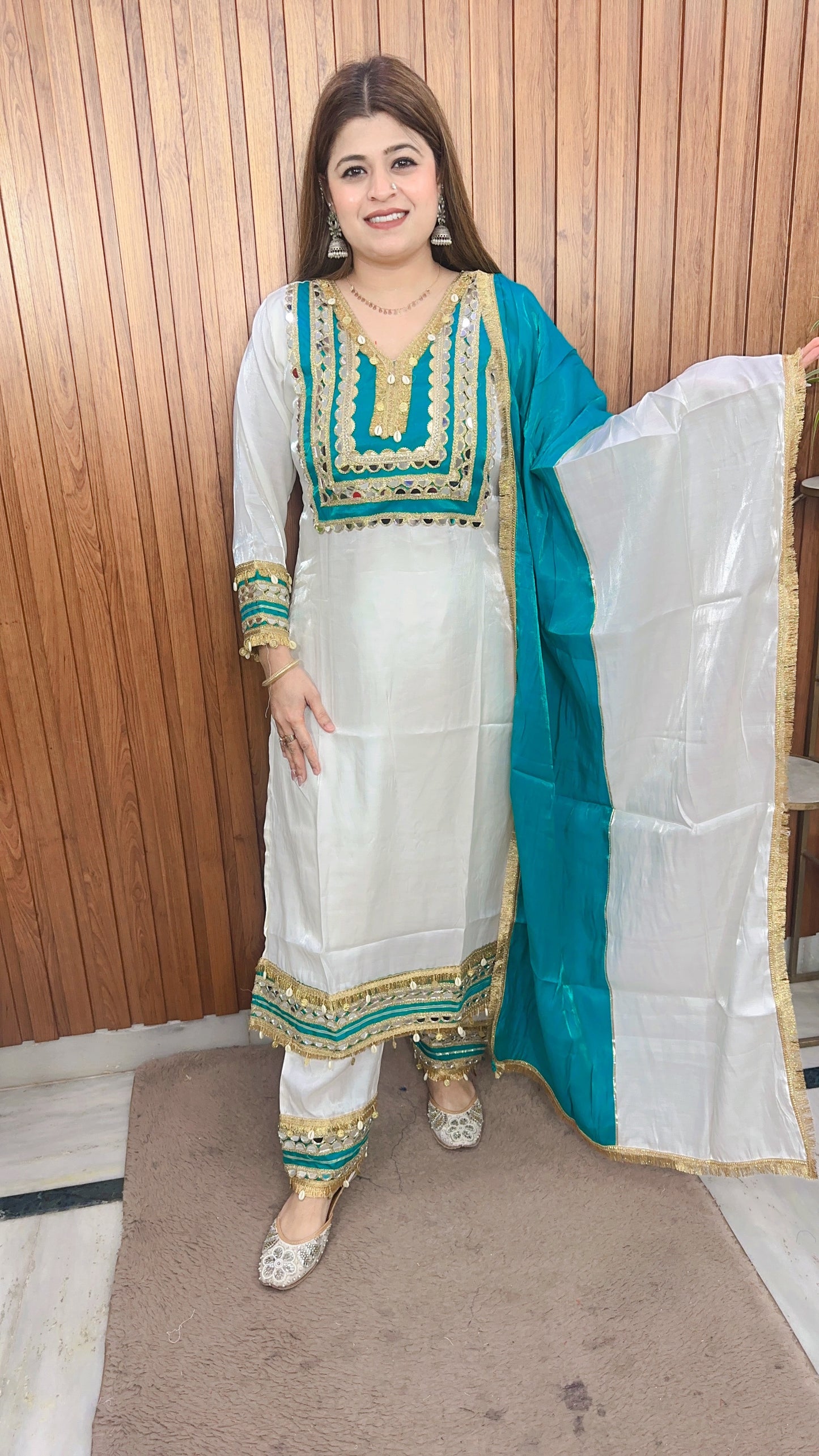 Ranjha Cotton Silk Suit Set