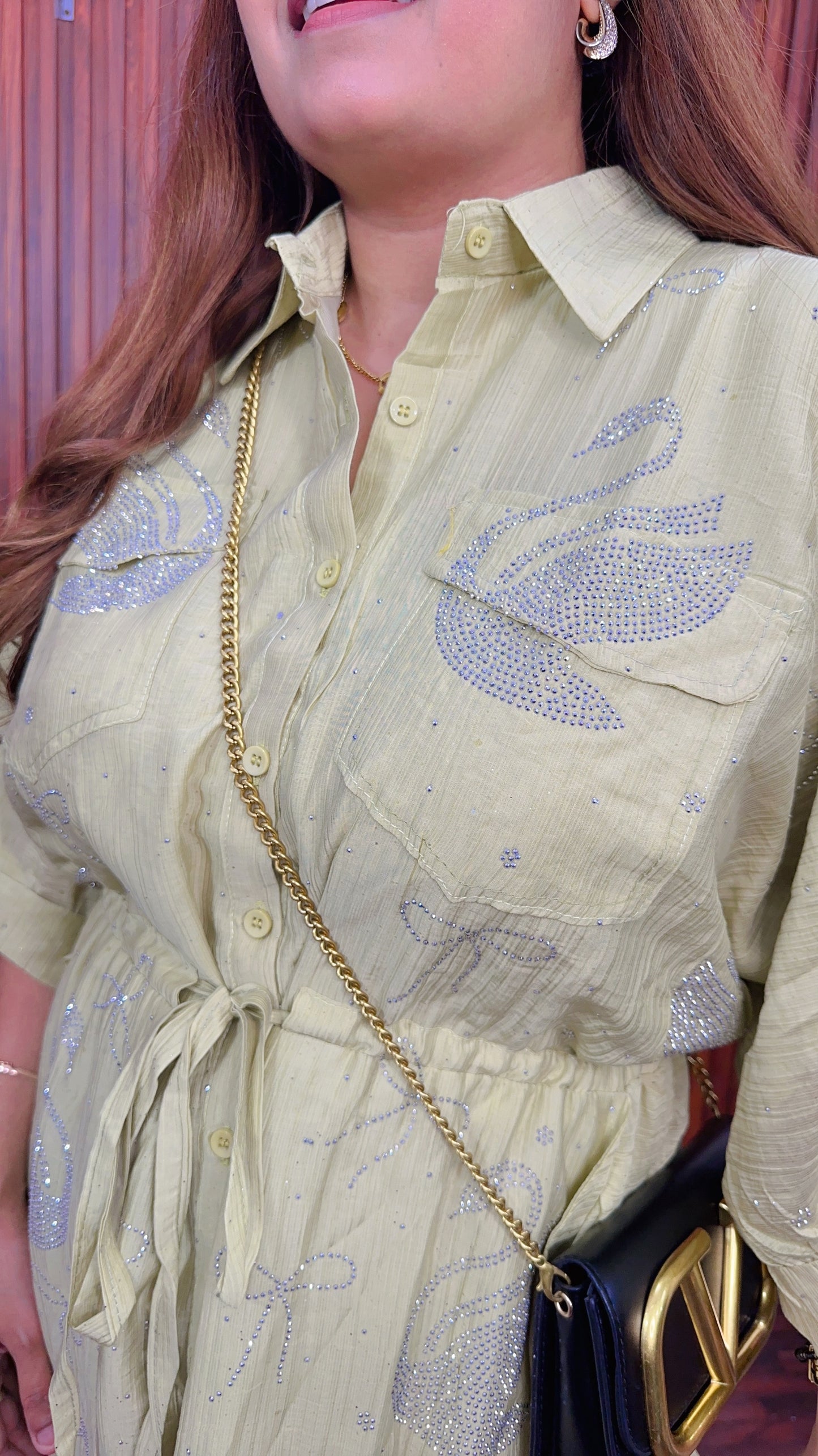 Swan Servoski big size dress