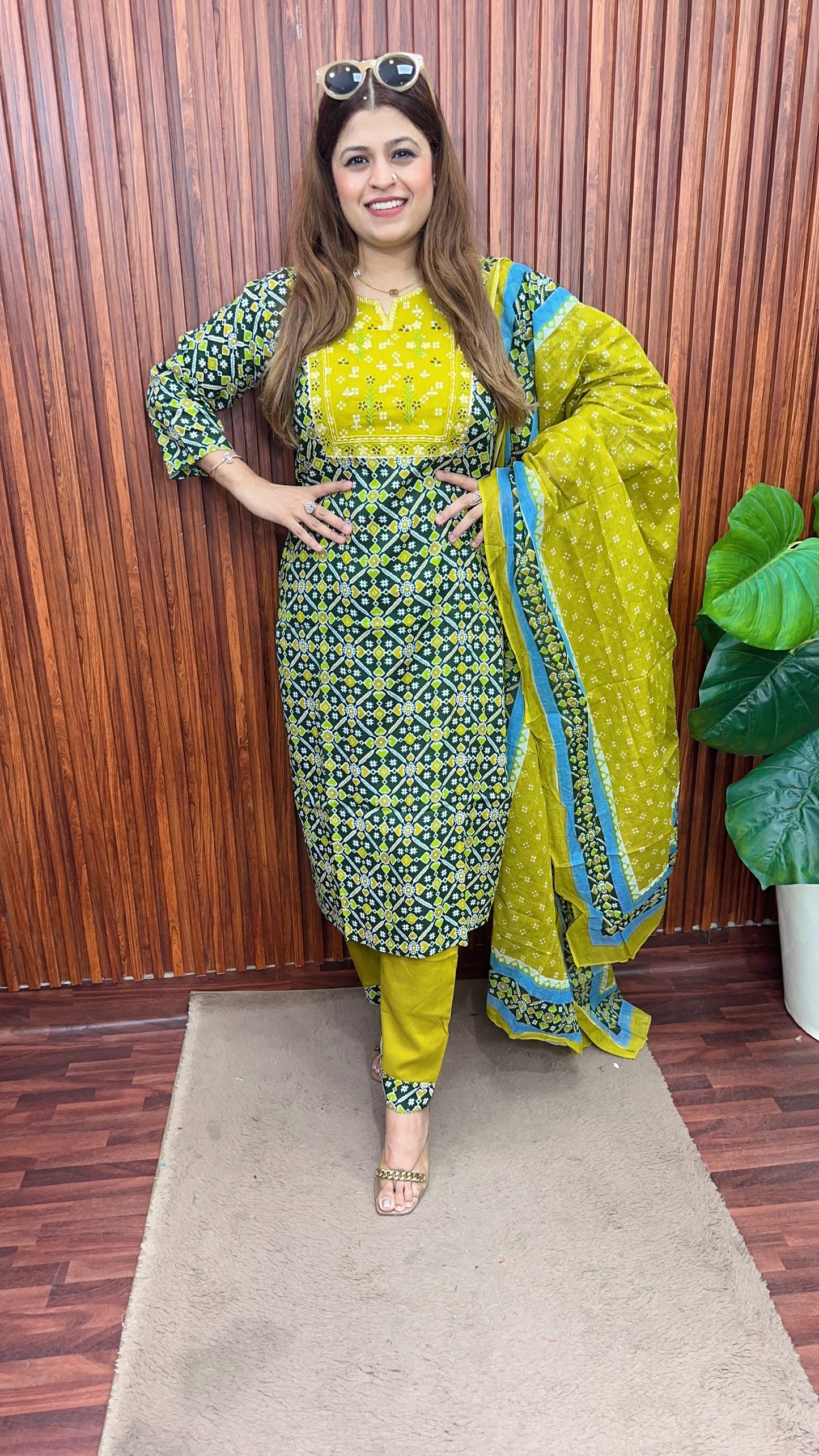 patola pure cotton suit set