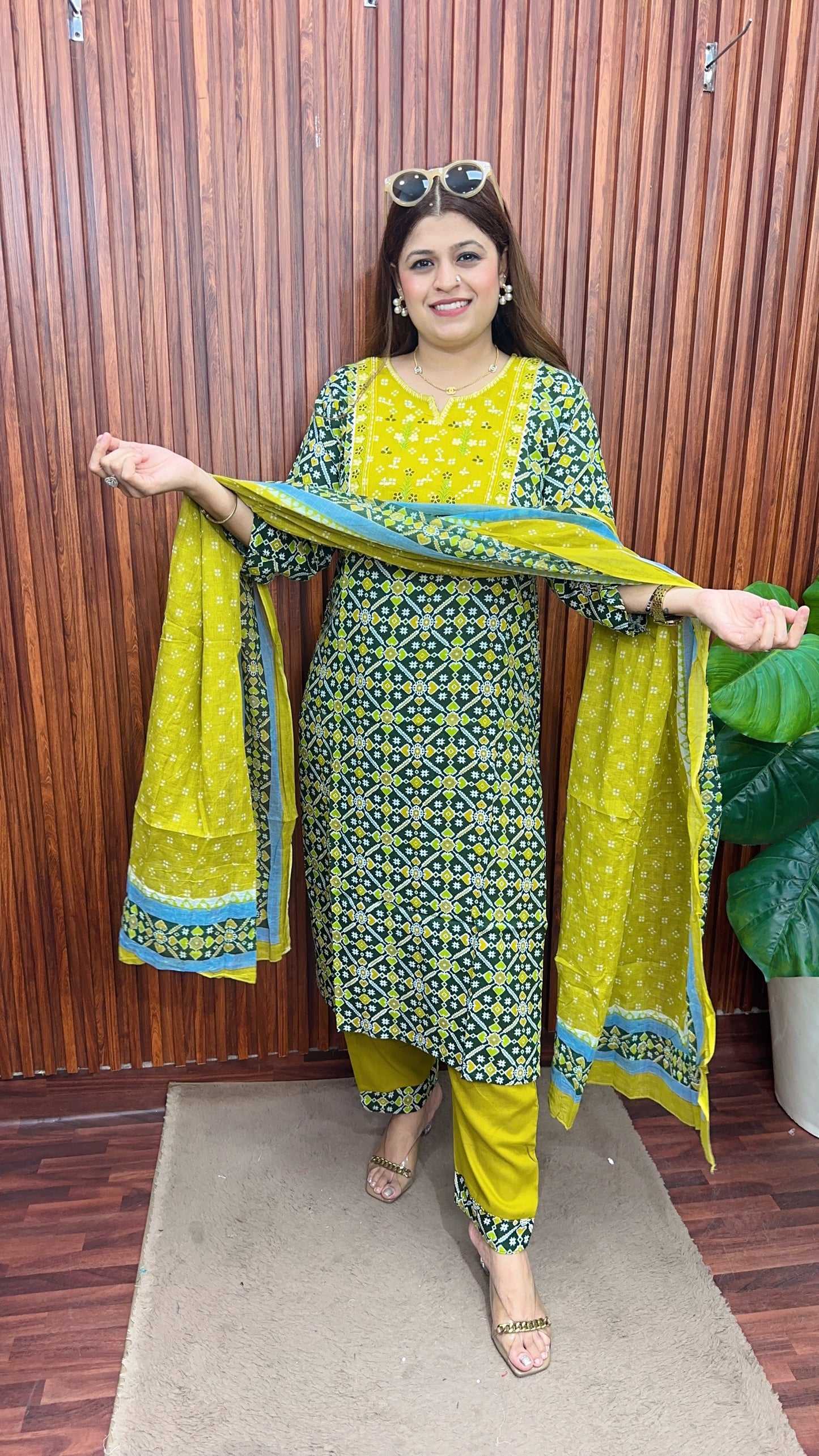 patola pure cotton suit set