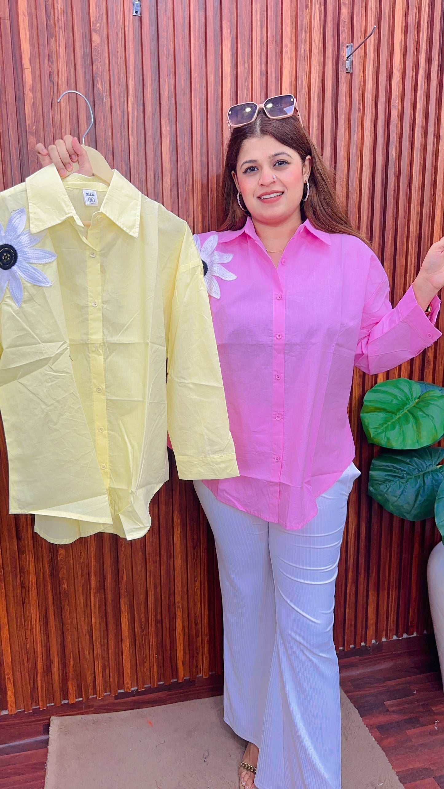 Sunflower Thread Cotton Shirts