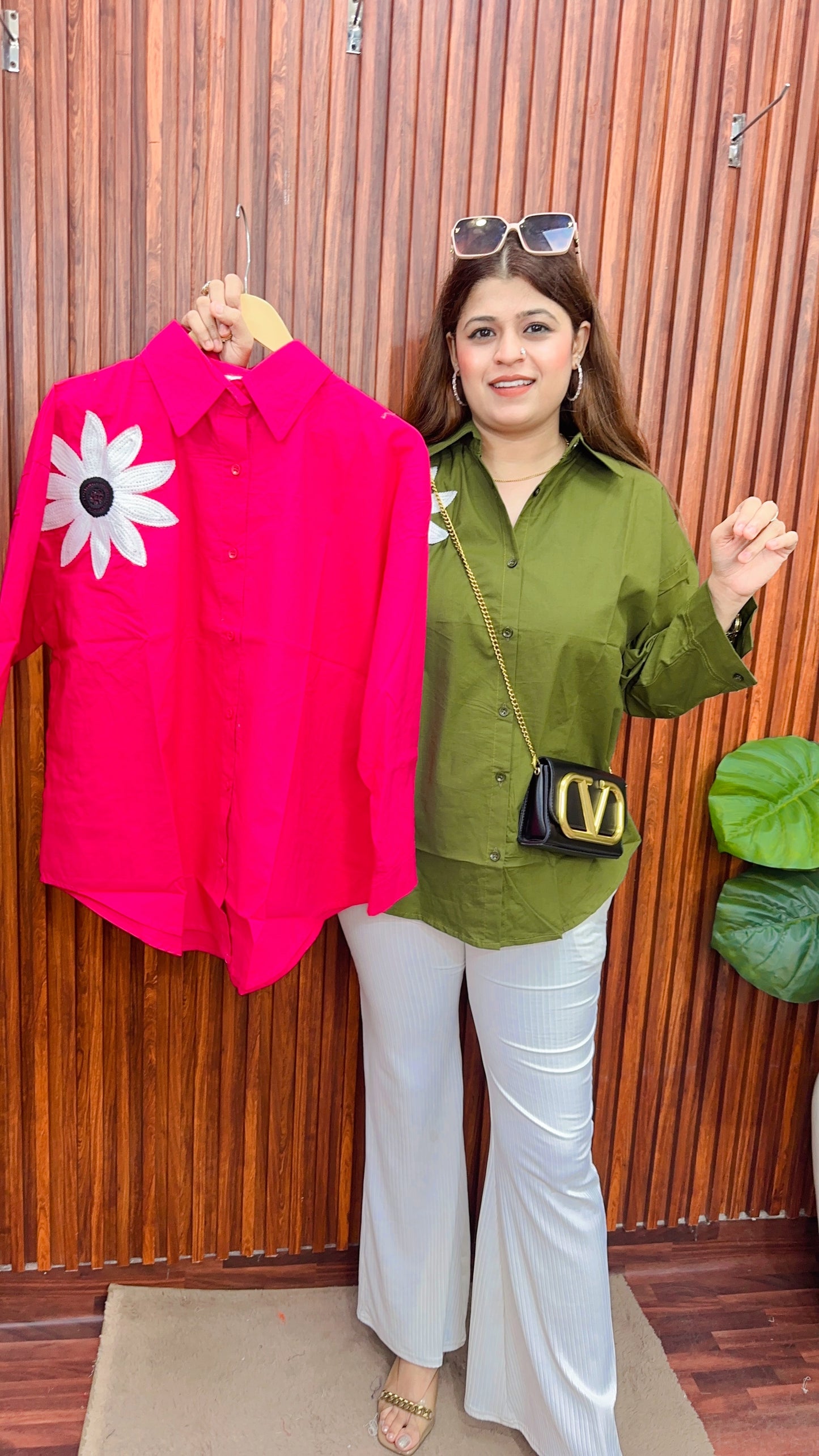 Sunflower Thread Cotton Shirts