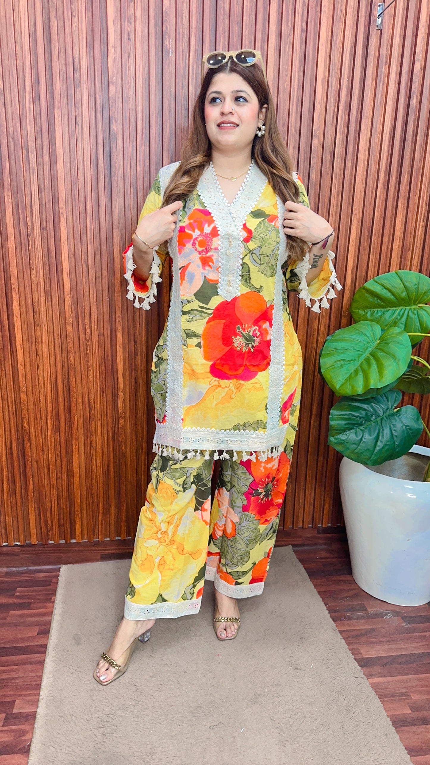 Premium lace coord set
