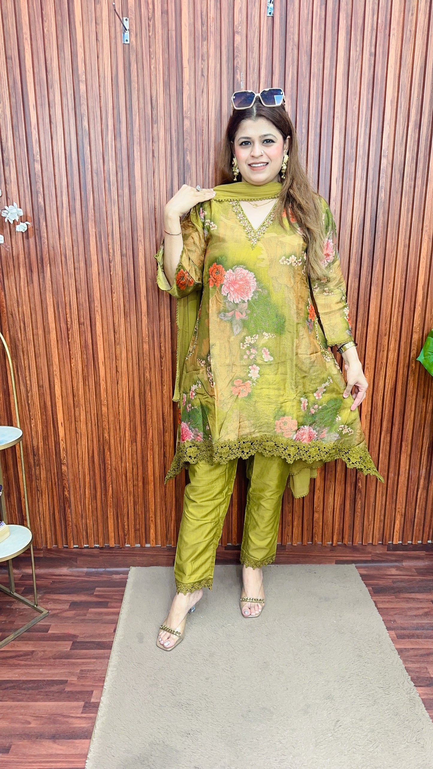 Premium C cut Style suit set