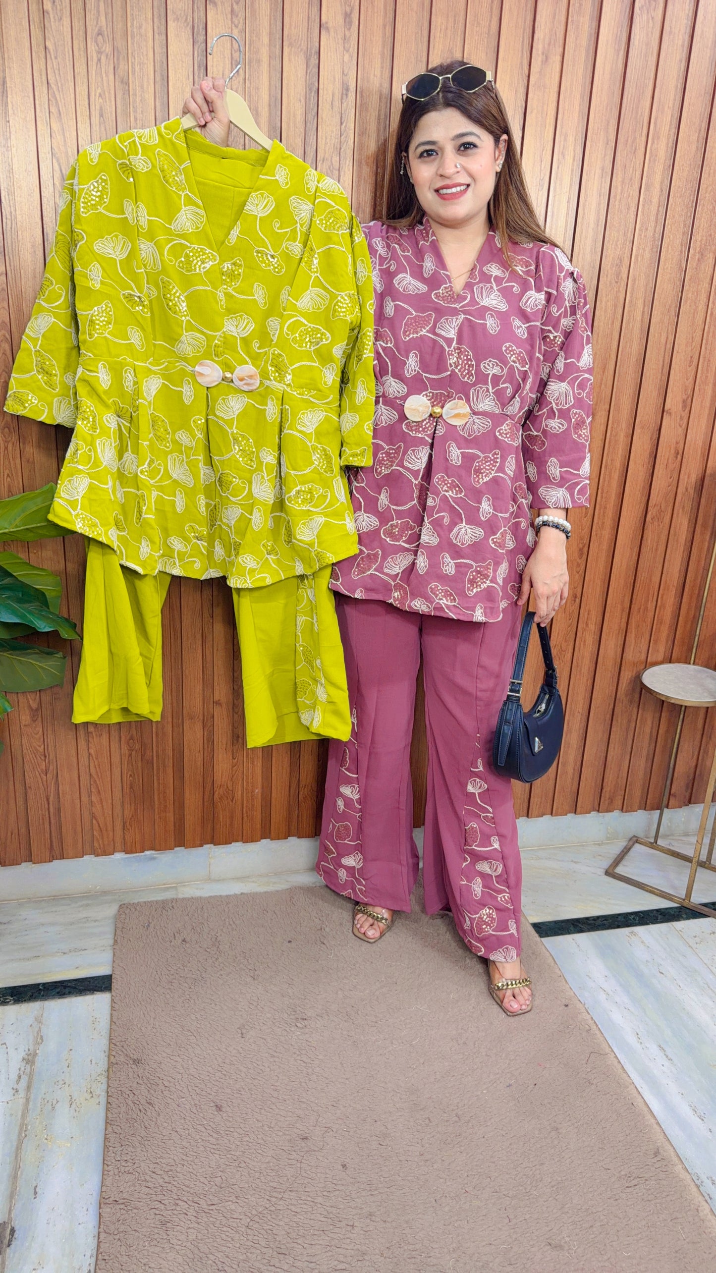 Angrakha Two Piece Coord Set