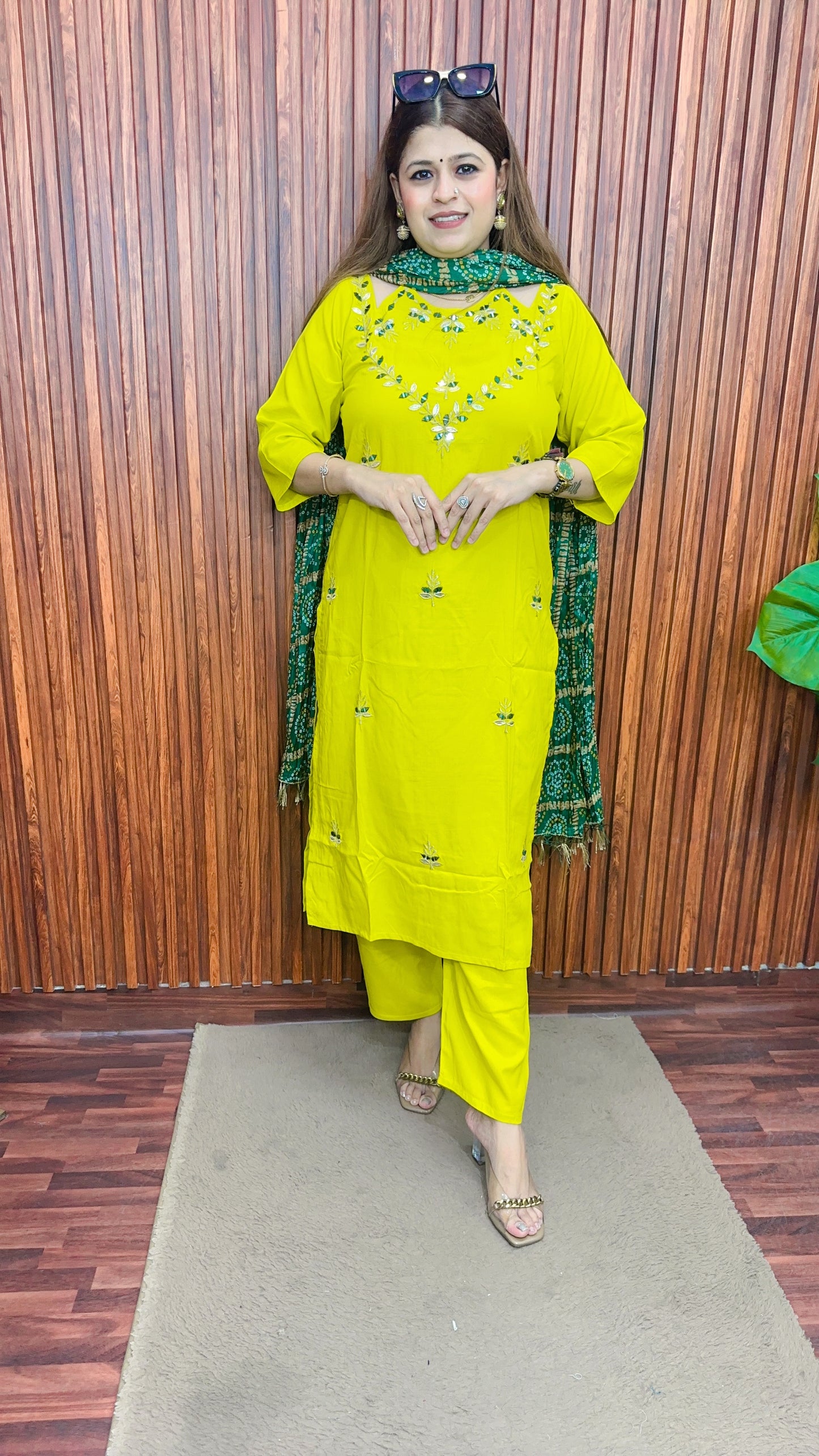 Halter neck Cotton suit