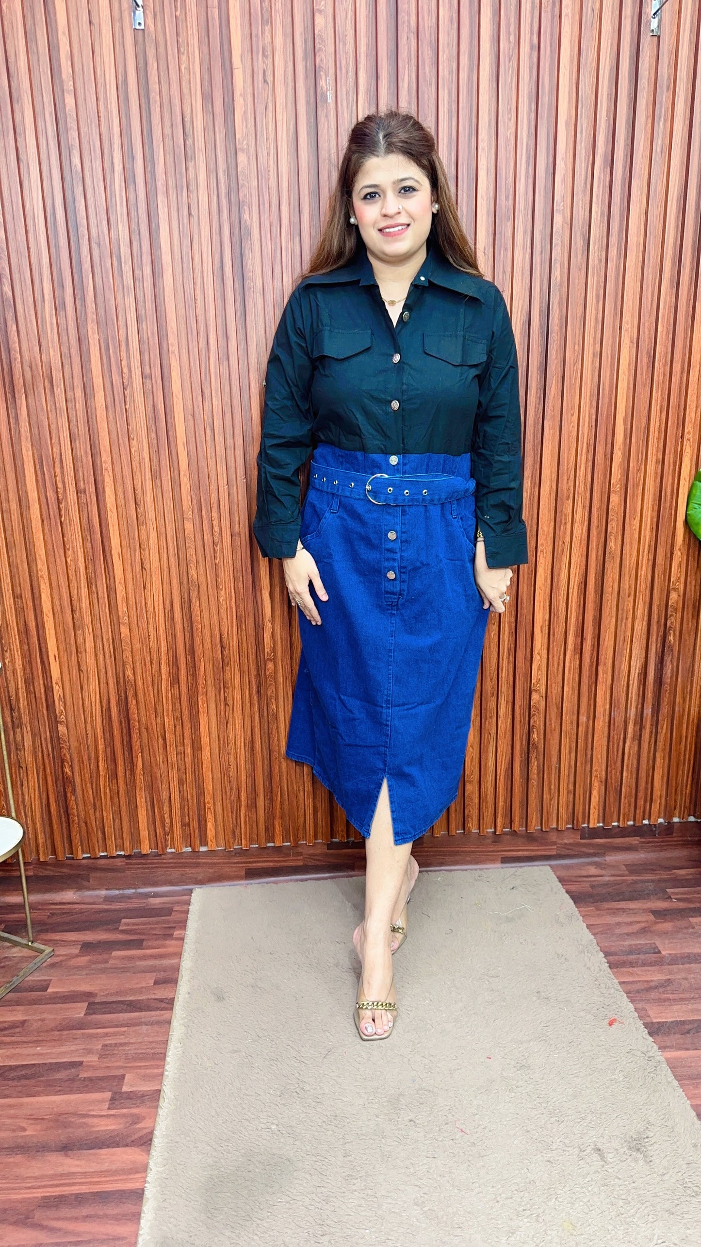 Stylish Denim Dress