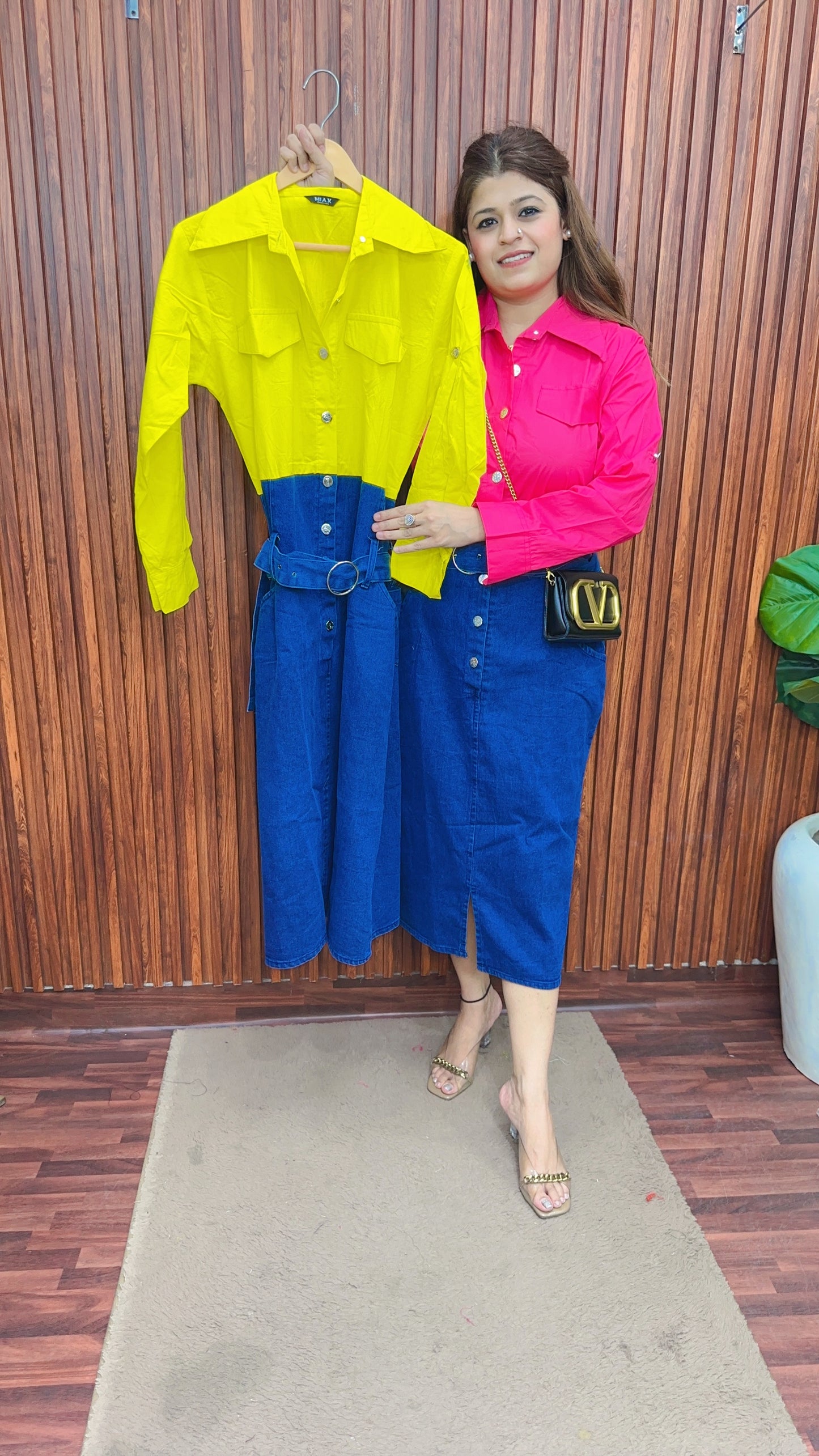 Stylish Denim Dress