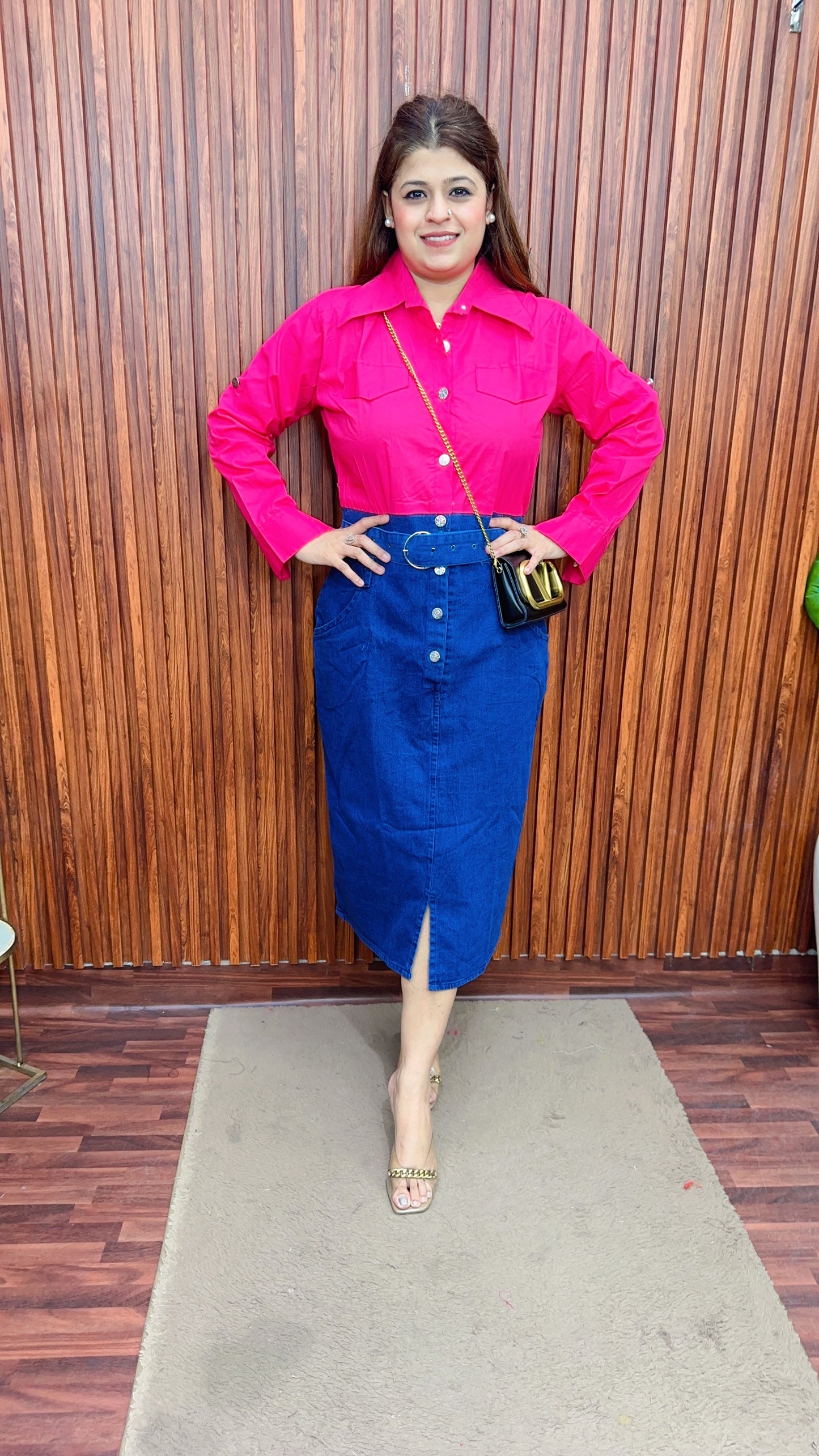 Stylish Denim Dress