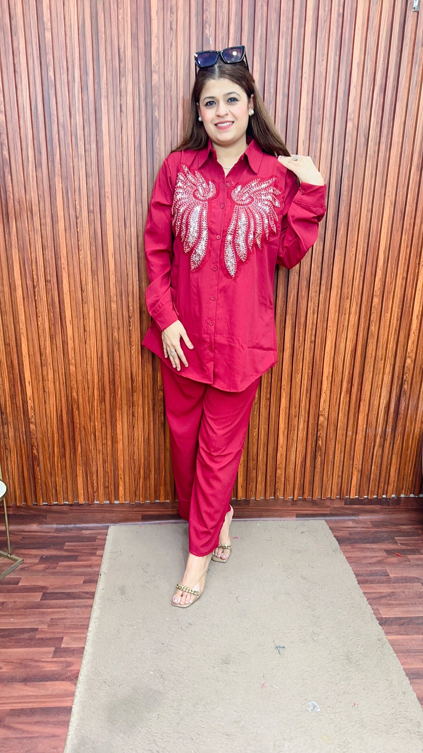 Premium Handwork Cotton coord set