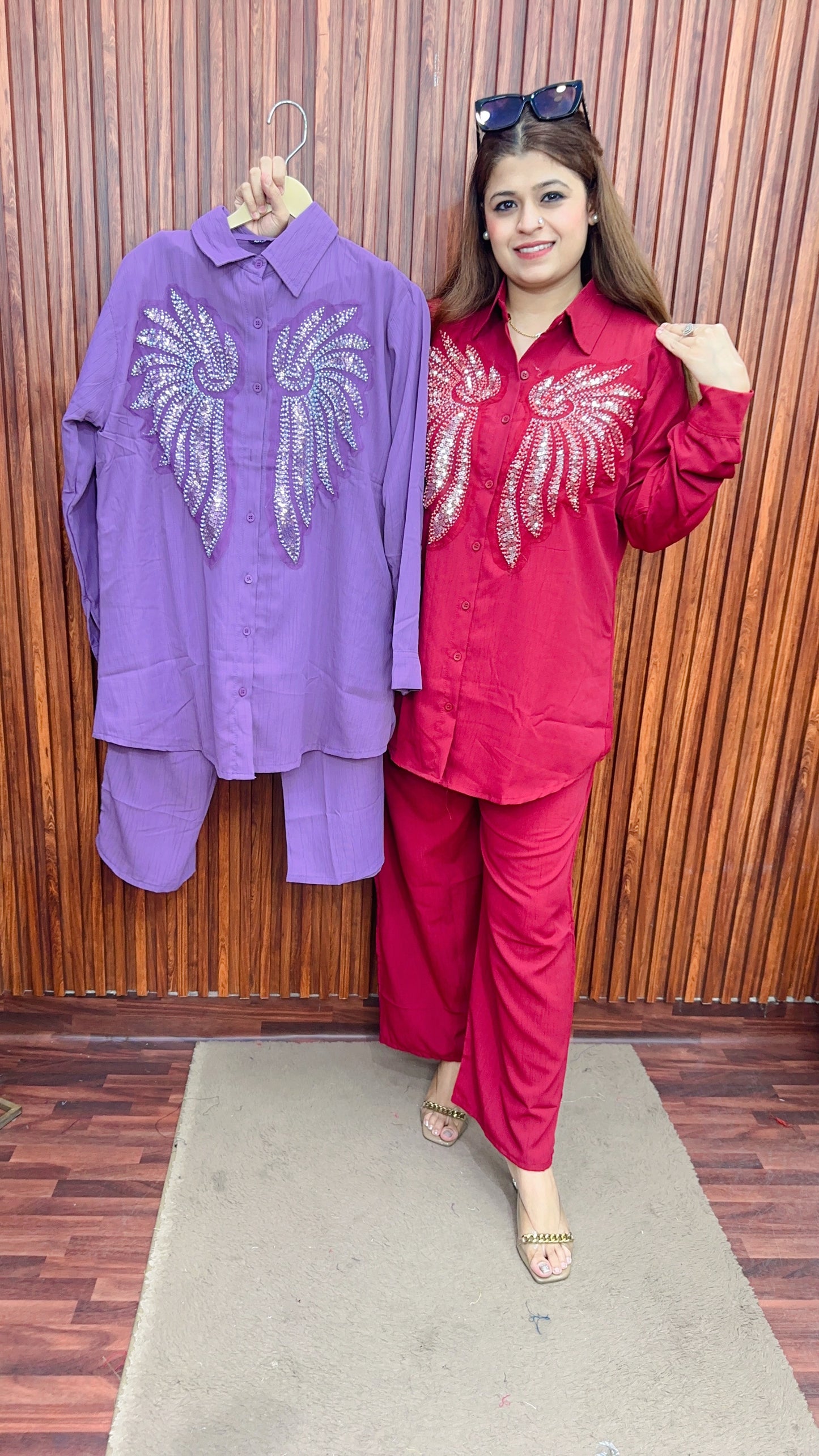 Premium Handwork Cotton coord set
