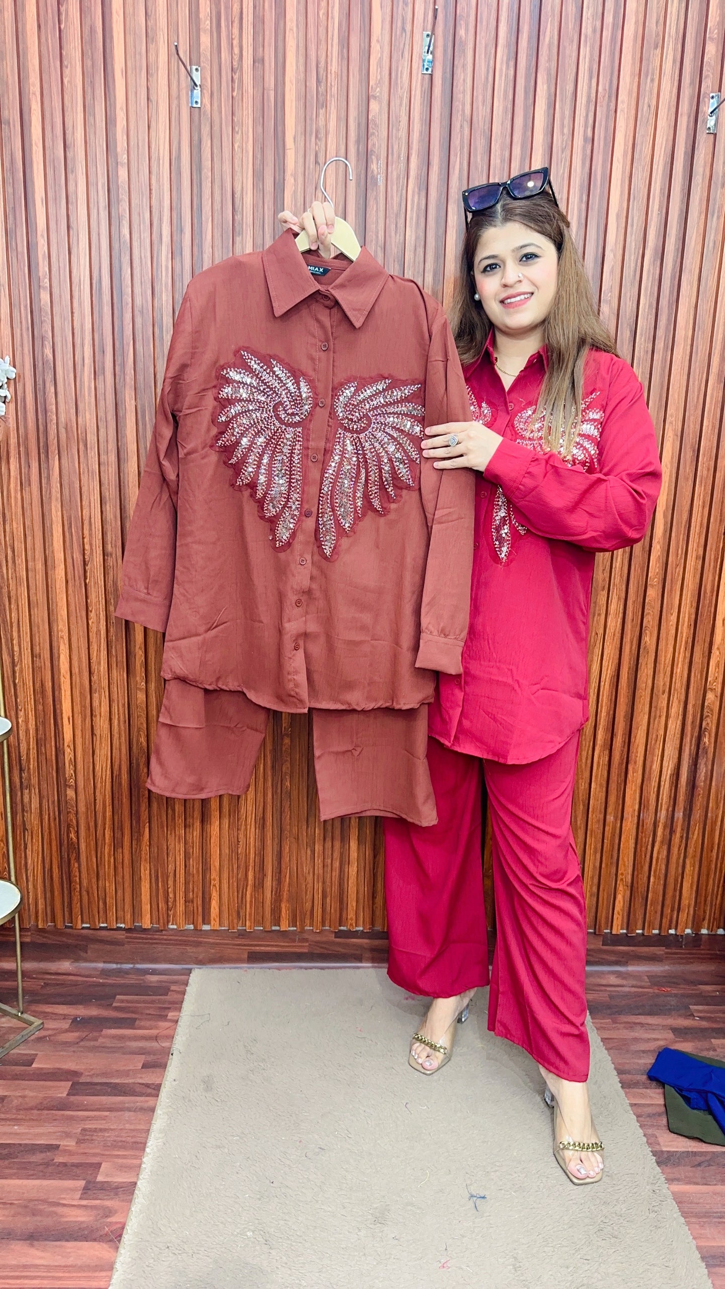 Premium Handwork Cotton coord set