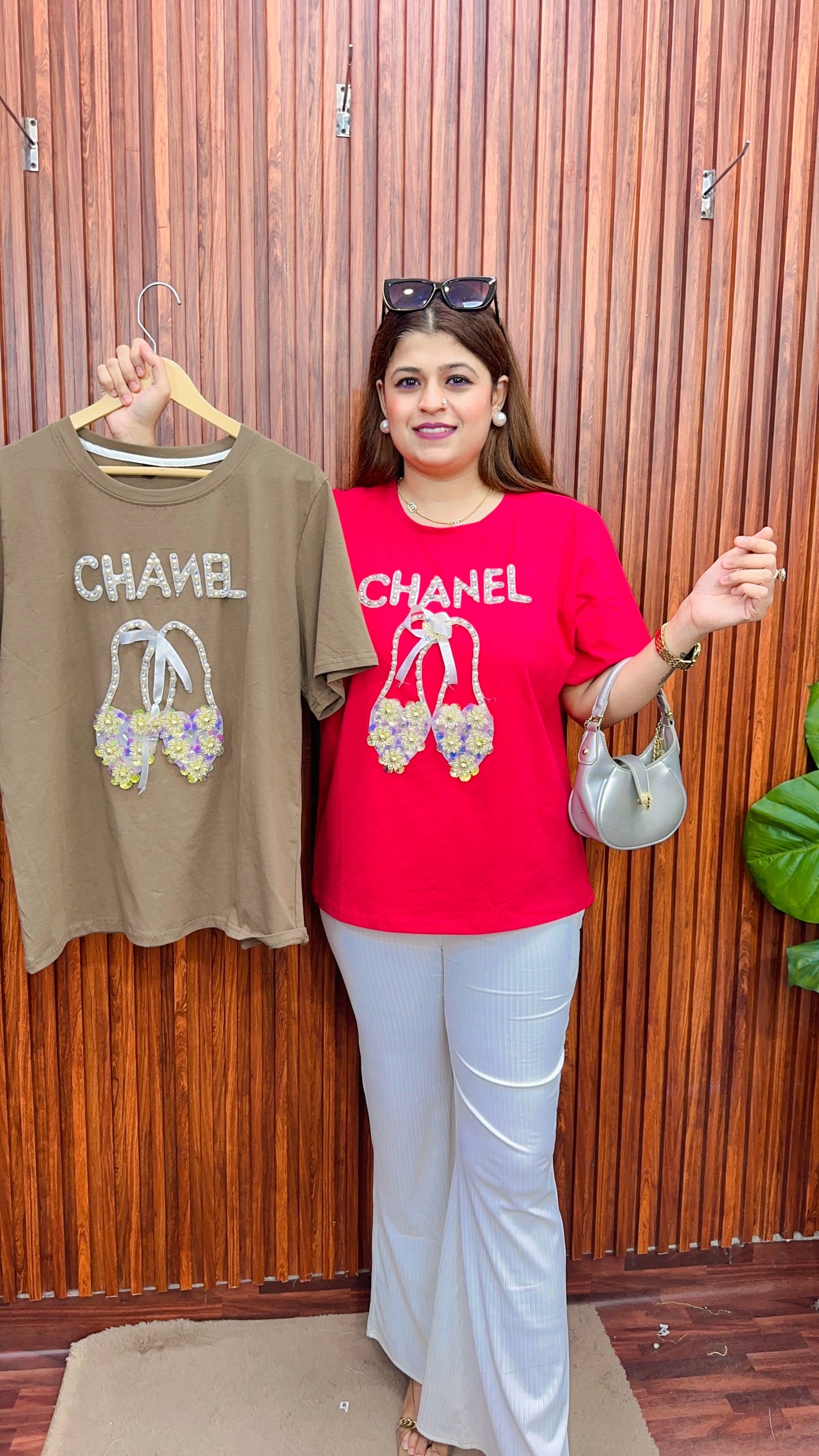 Chanel Imported cotton Top