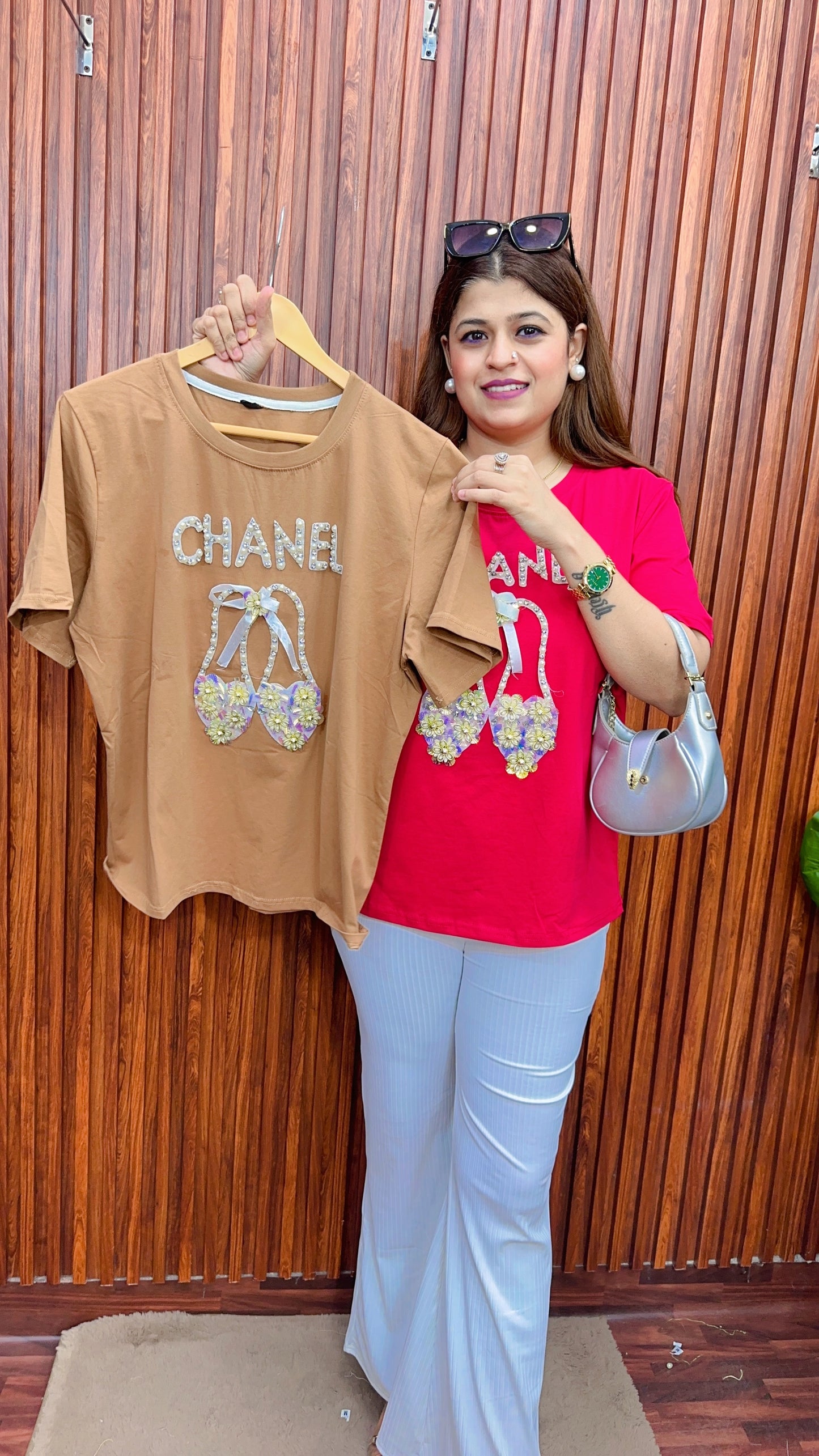 Chanel Imported cotton Top