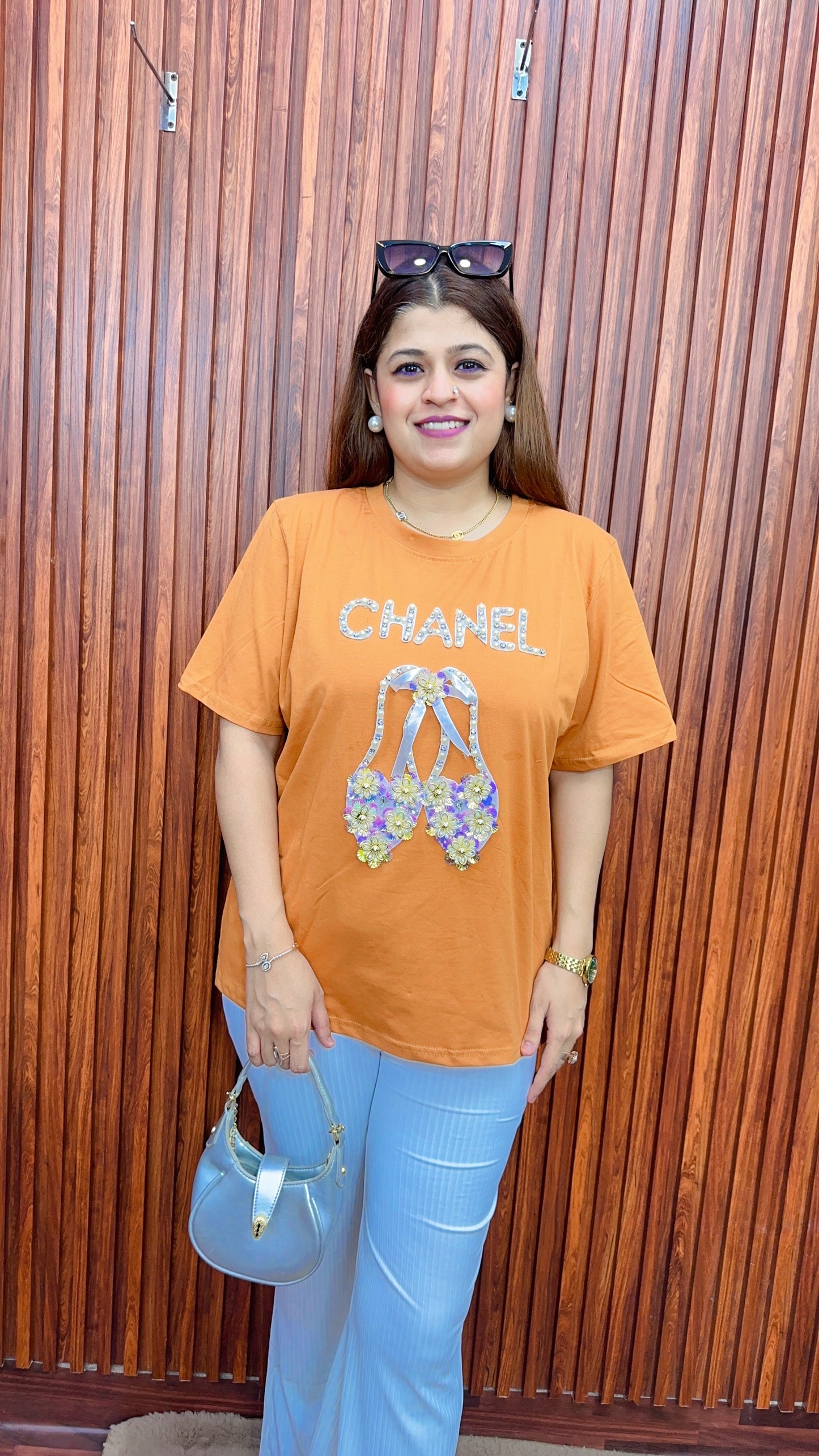 Chanel Imported cotton Top