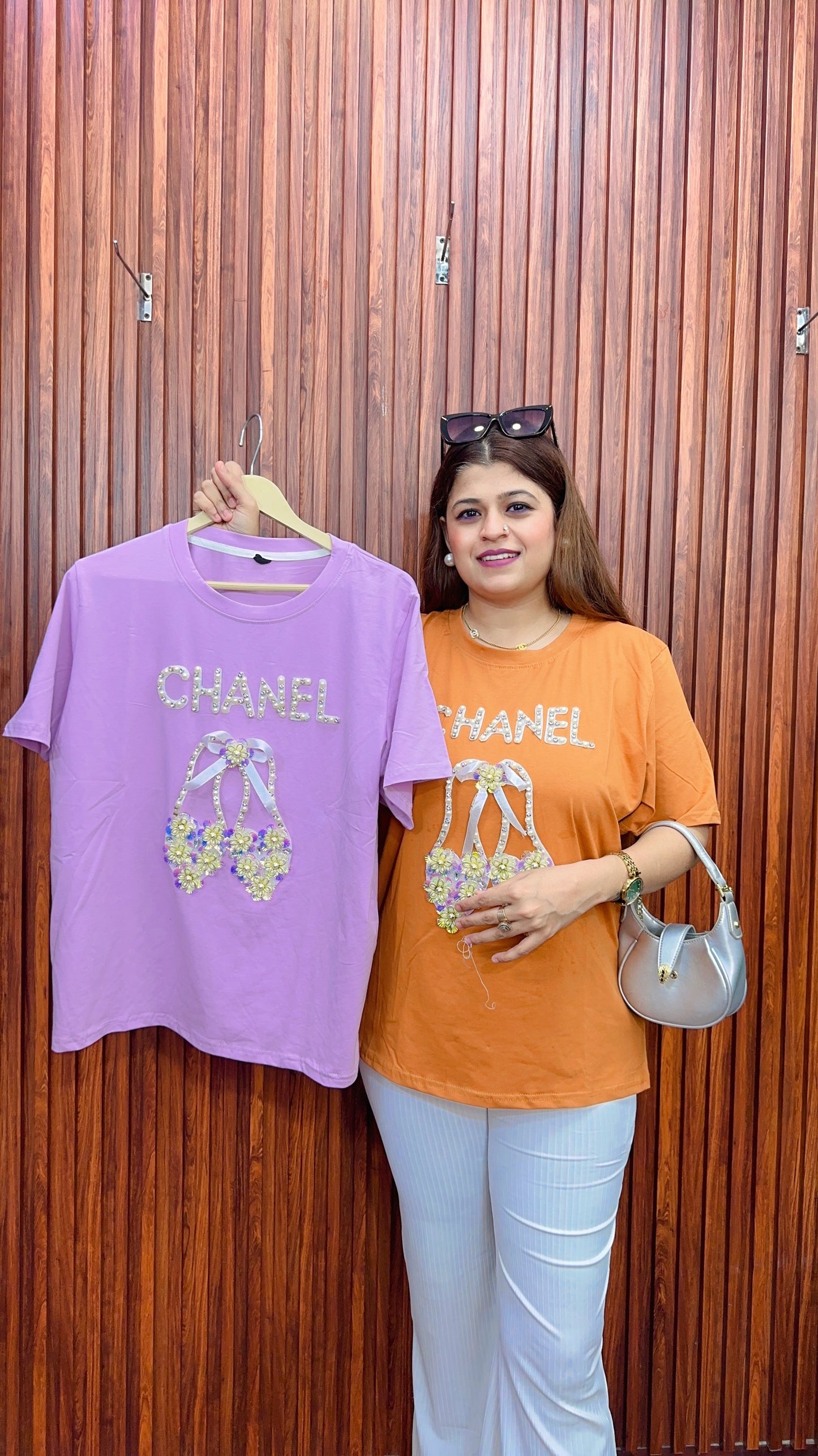 Chanel Imported cotton Top