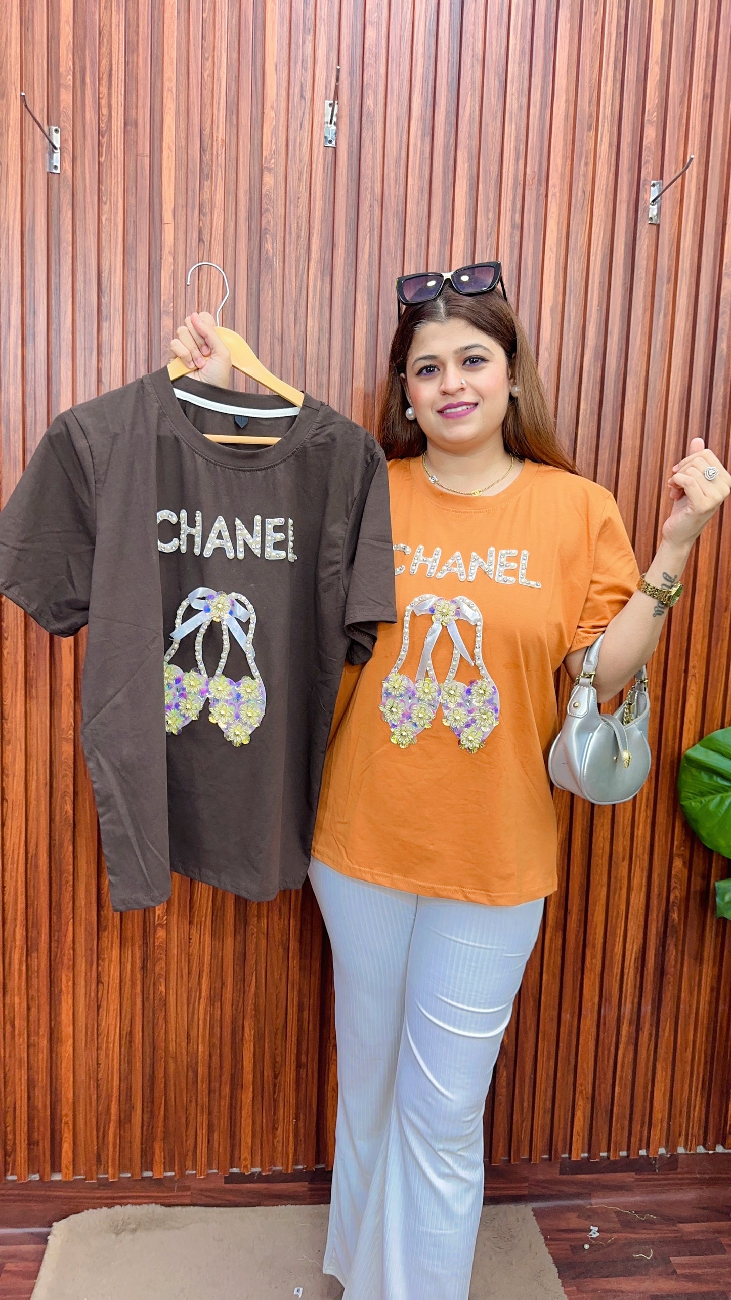 Chanel Imported cotton Top