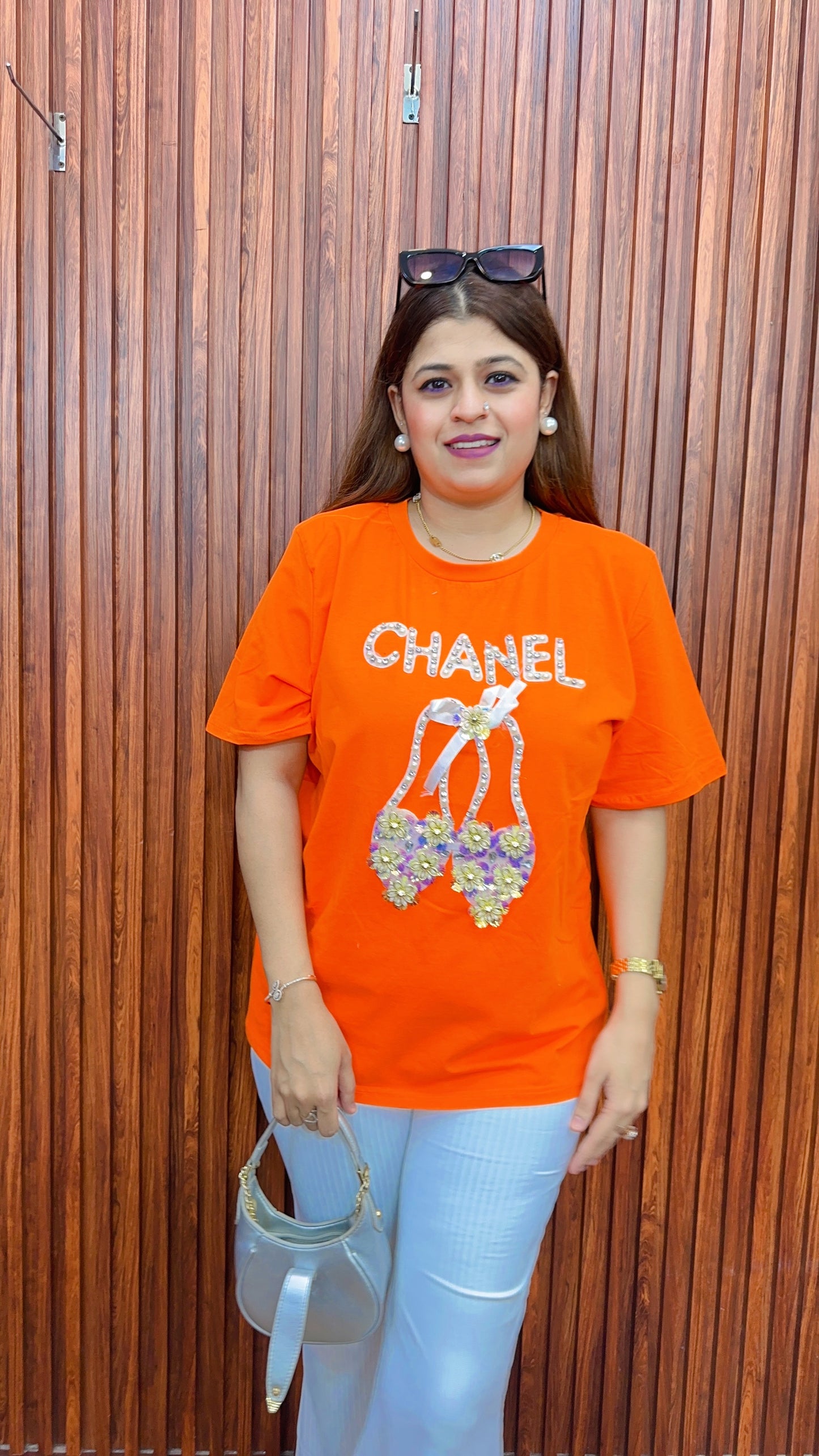 Chanel Imported cotton Top