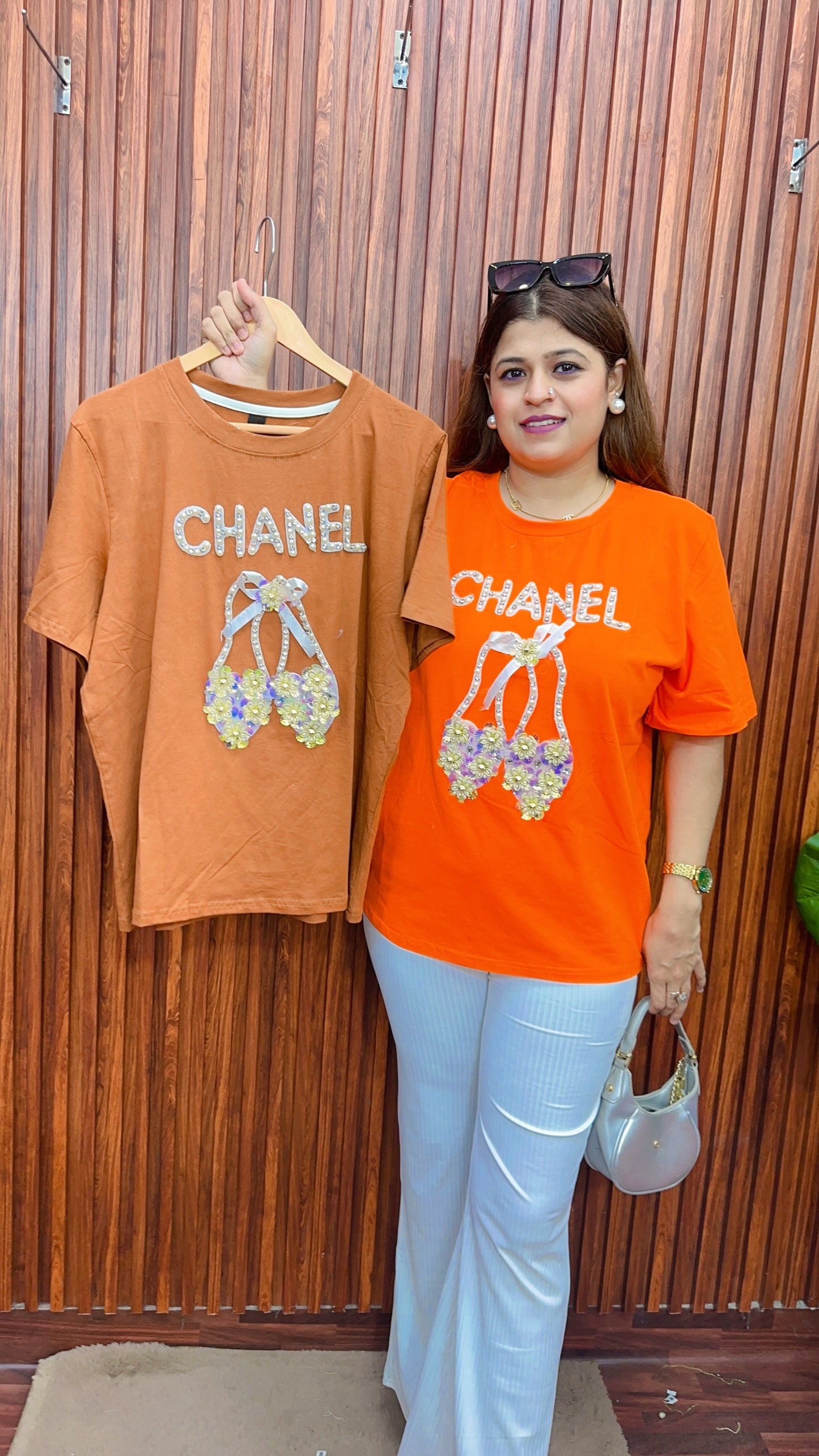 Chanel Imported cotton Top