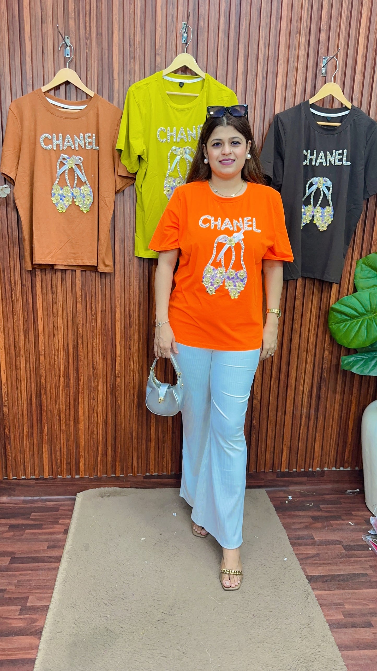 Chanel Imported cotton Top