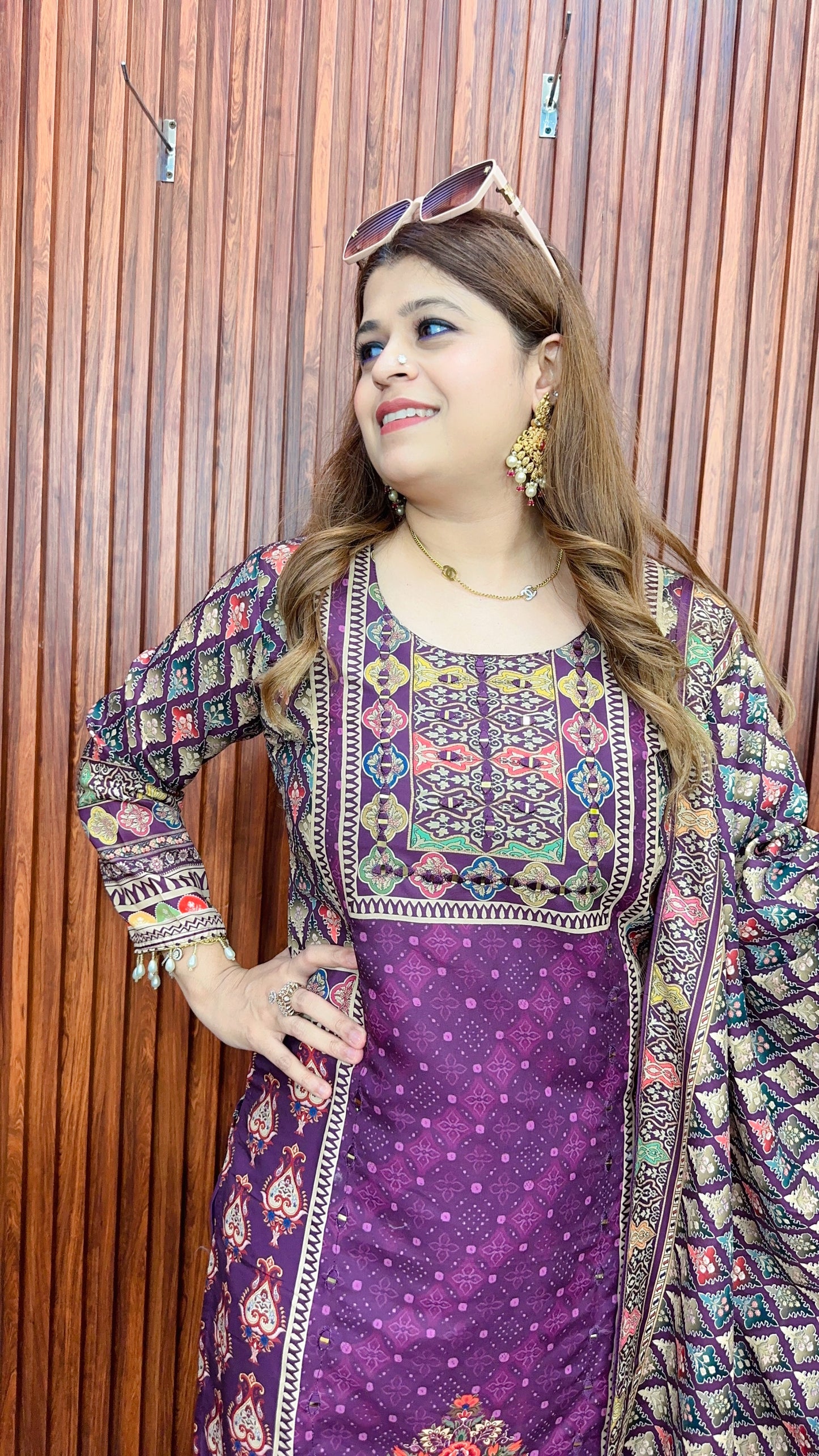 Rakhi special Muslin suit