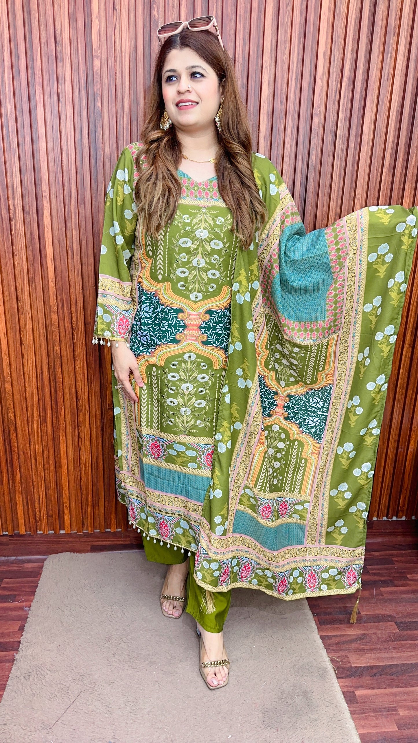 Sahiba pure muslin Suit
