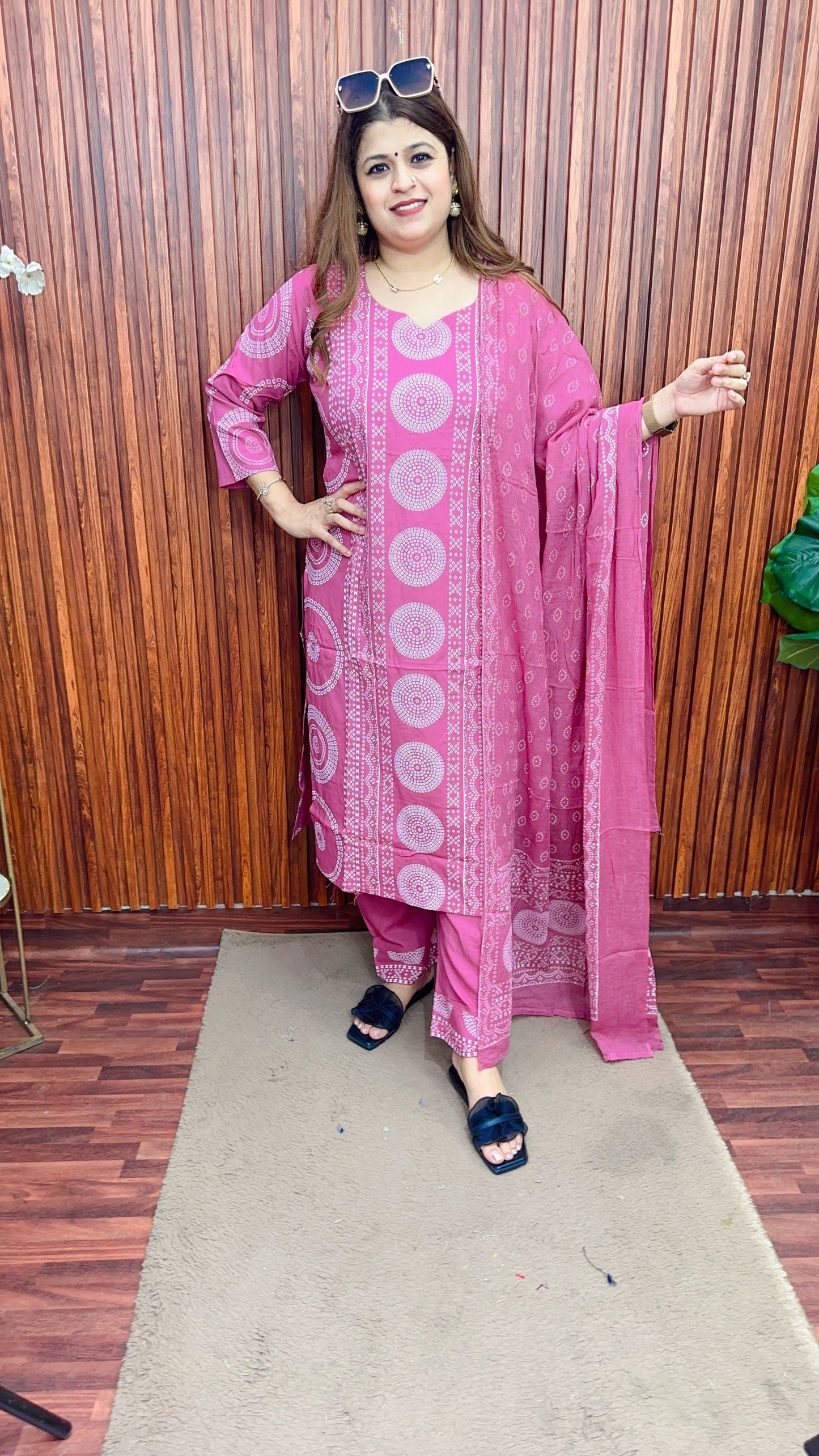 Chakri pure cotton suit