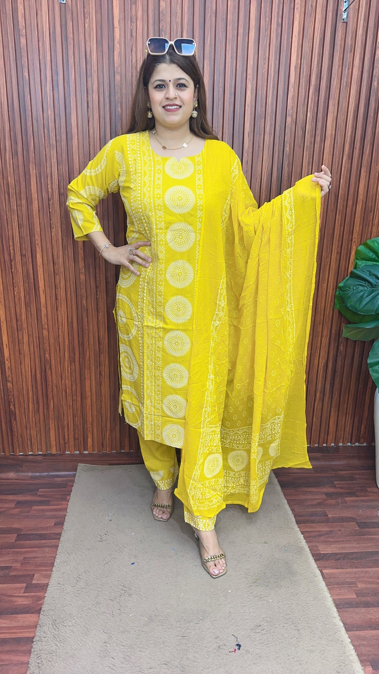Chakri pure cotton suit