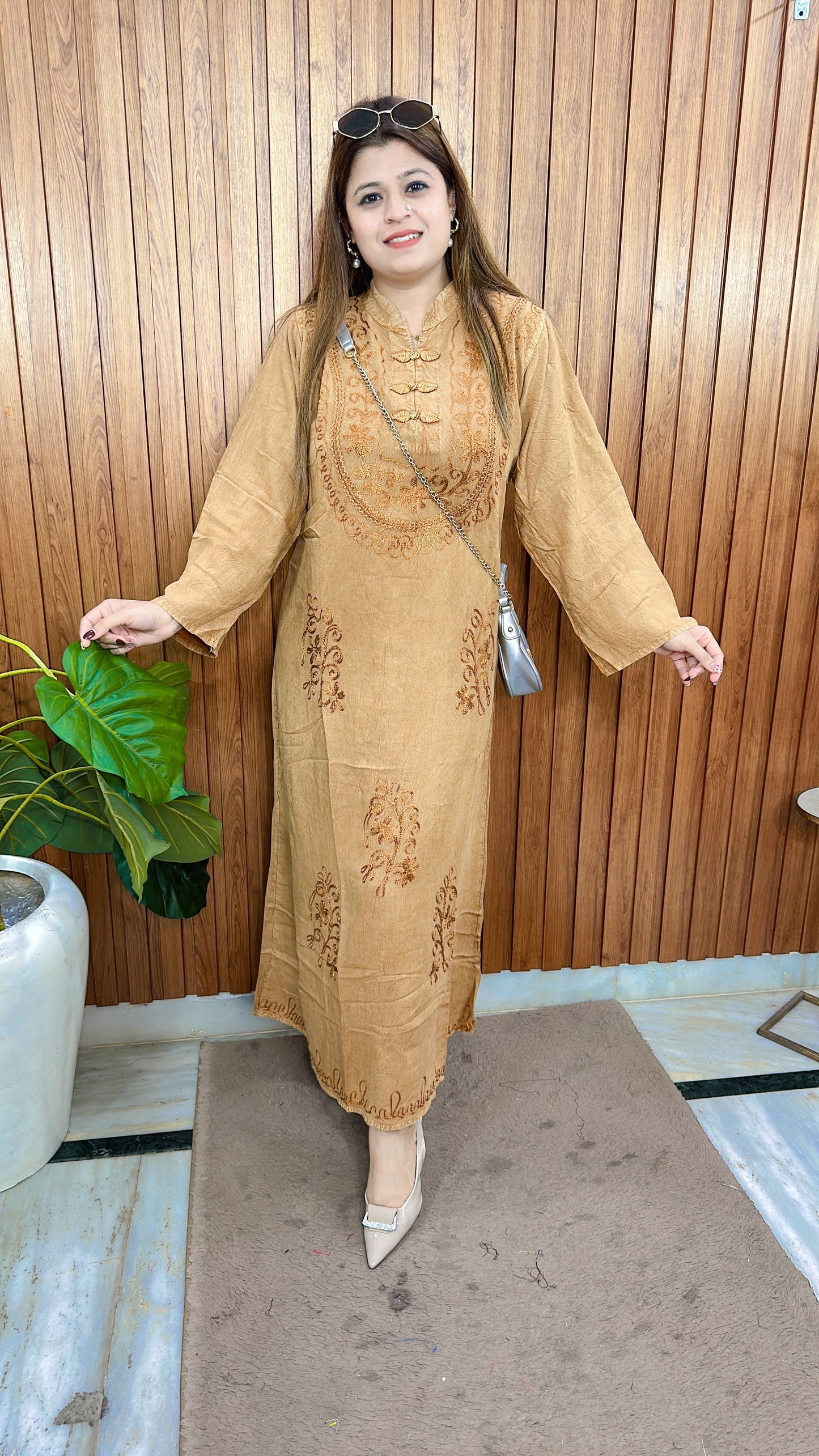 Pure Cotton Marble Dress