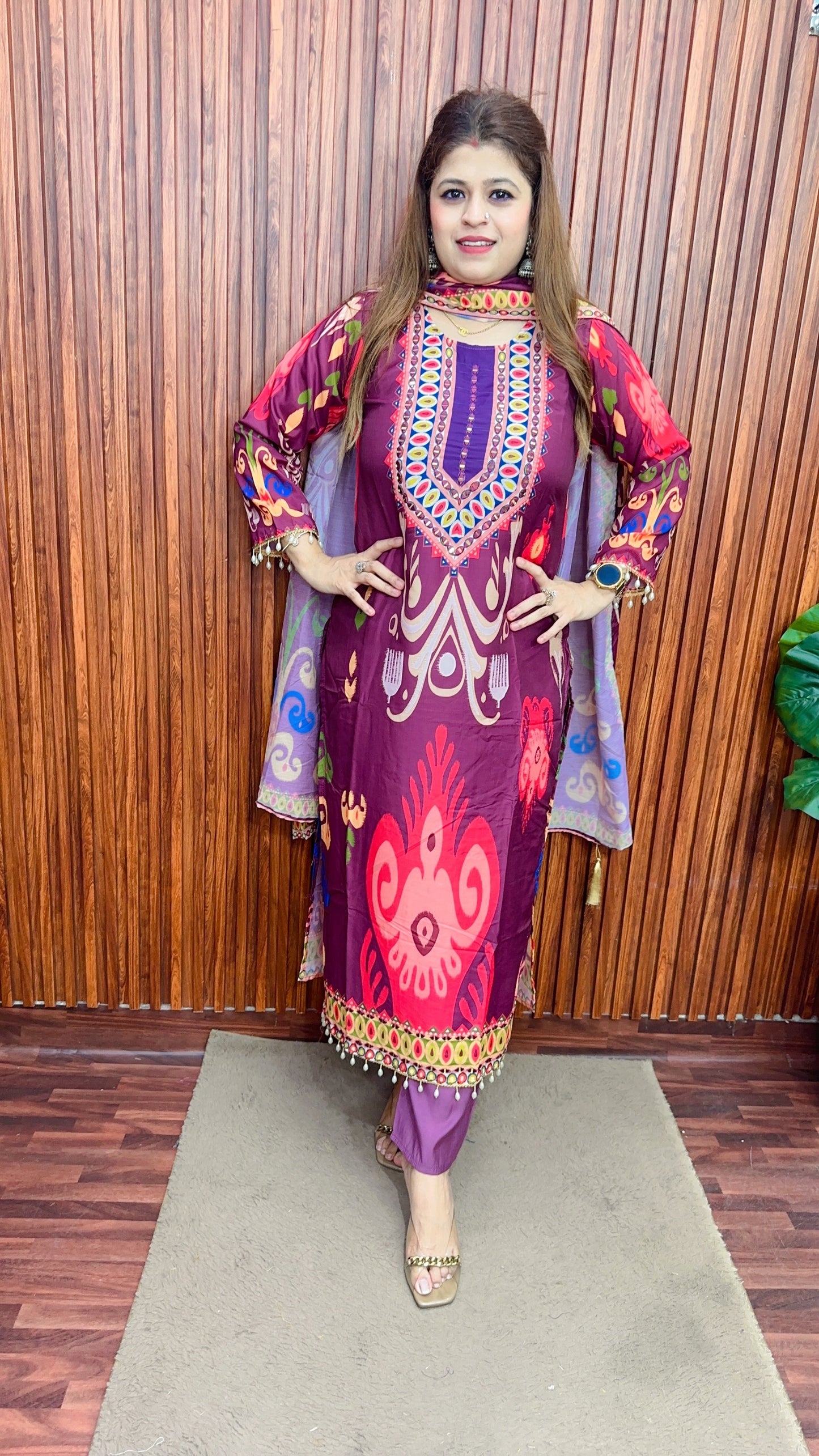 Sahiba pure muslin Suit