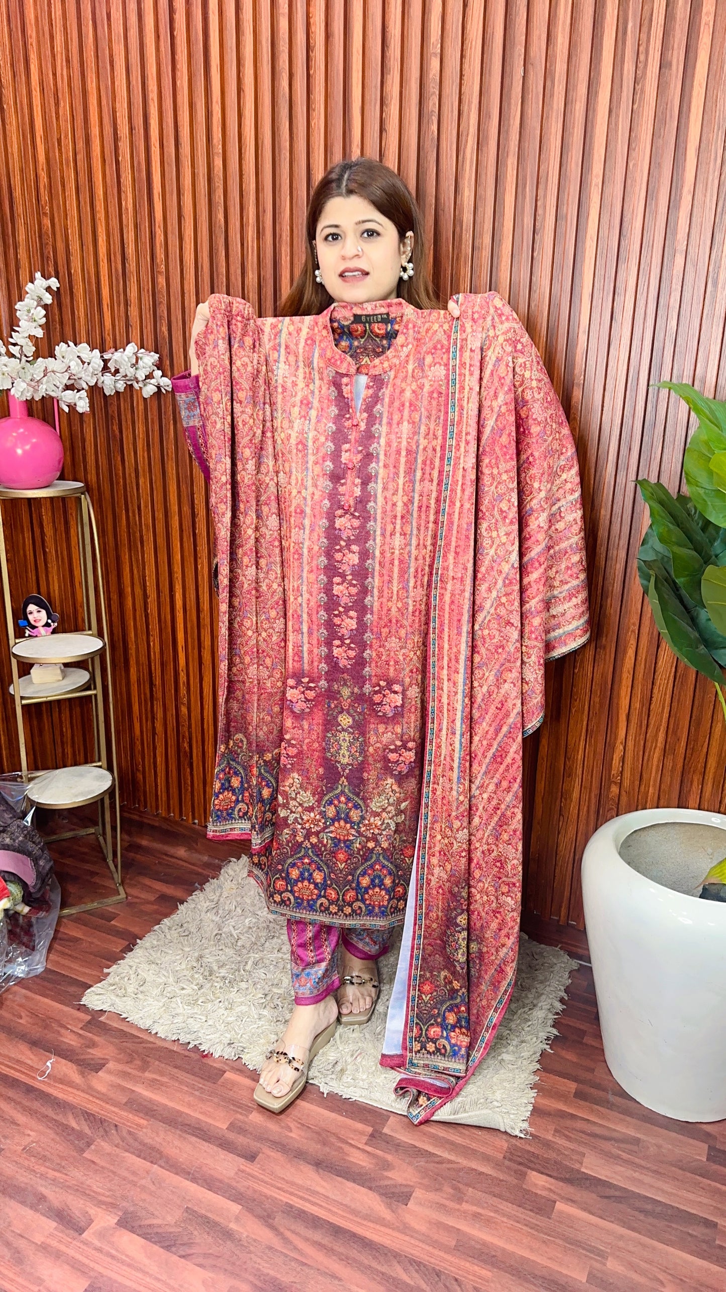 Karachi Digital Woolen Suit Set