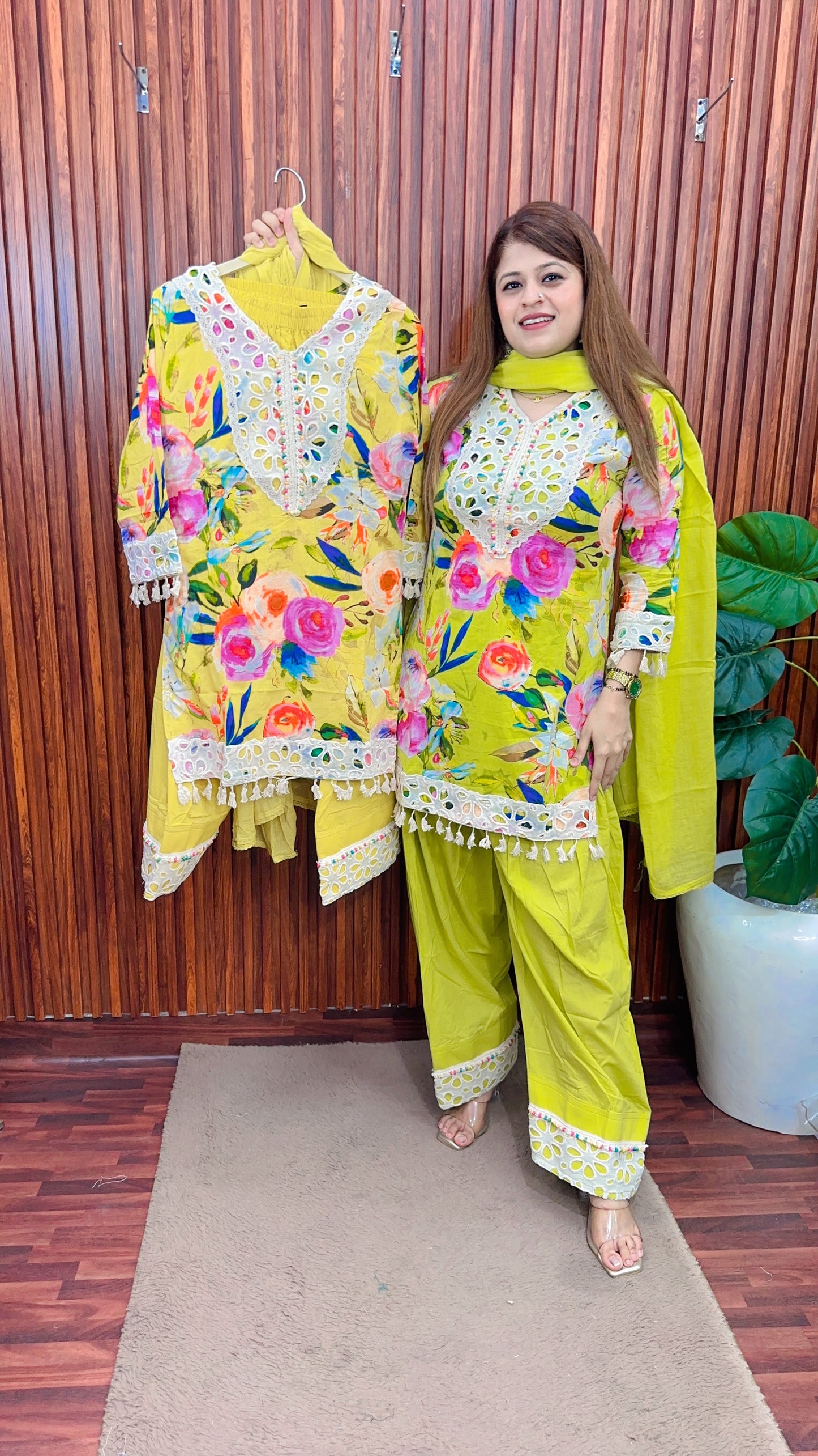Premium Schifli farshi salwar suit