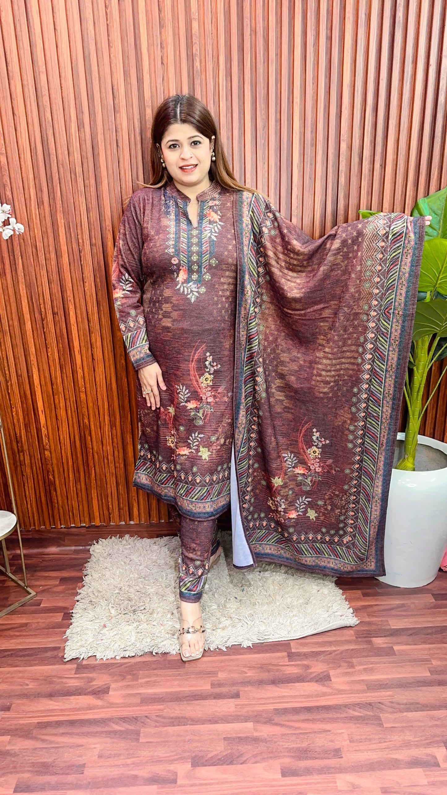 Karachi Digital Woolen Suit Set