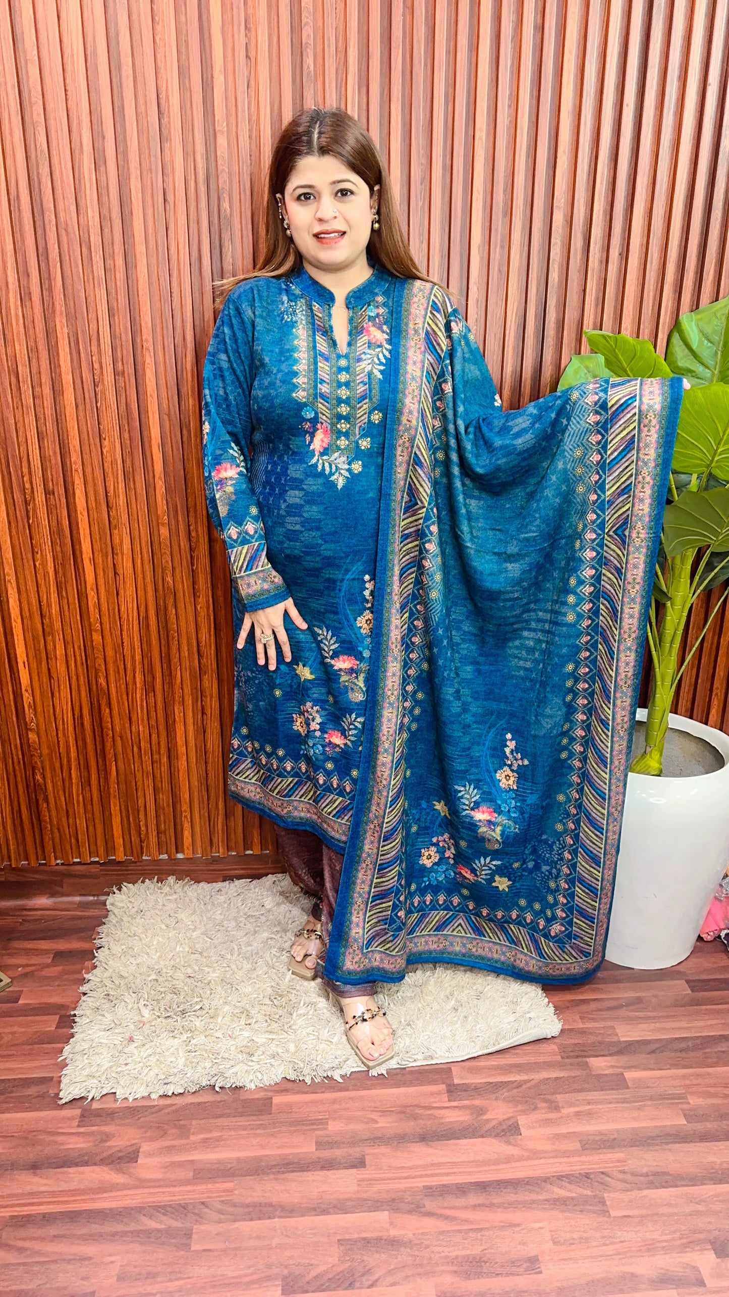 Karachi Digital Woolen Suit Set